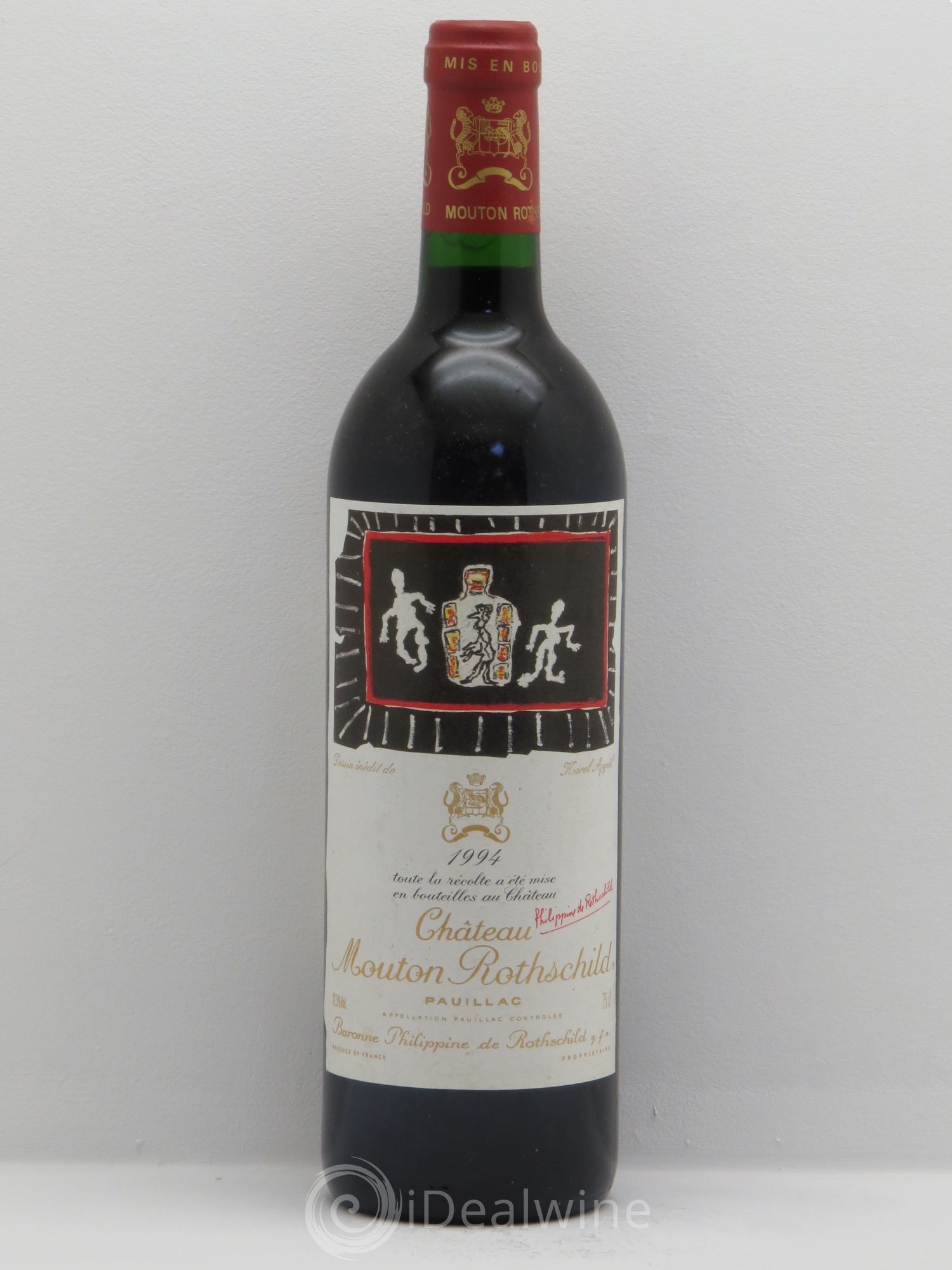 Château Mouton Rothschild 1er Grand Cru Classé 1994 - Lot de 1 bouteille - 0