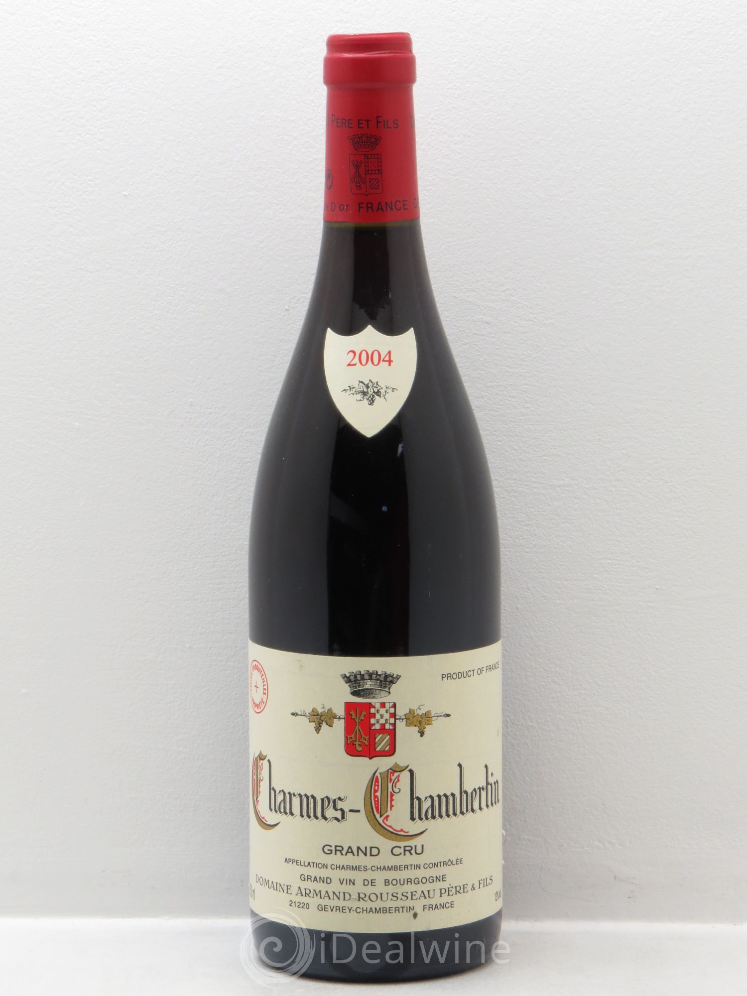 Charmes-Chambertin Grand Cru Armand Rousseau (Domaine) 2004 - Lot de 1 bouteille - 0