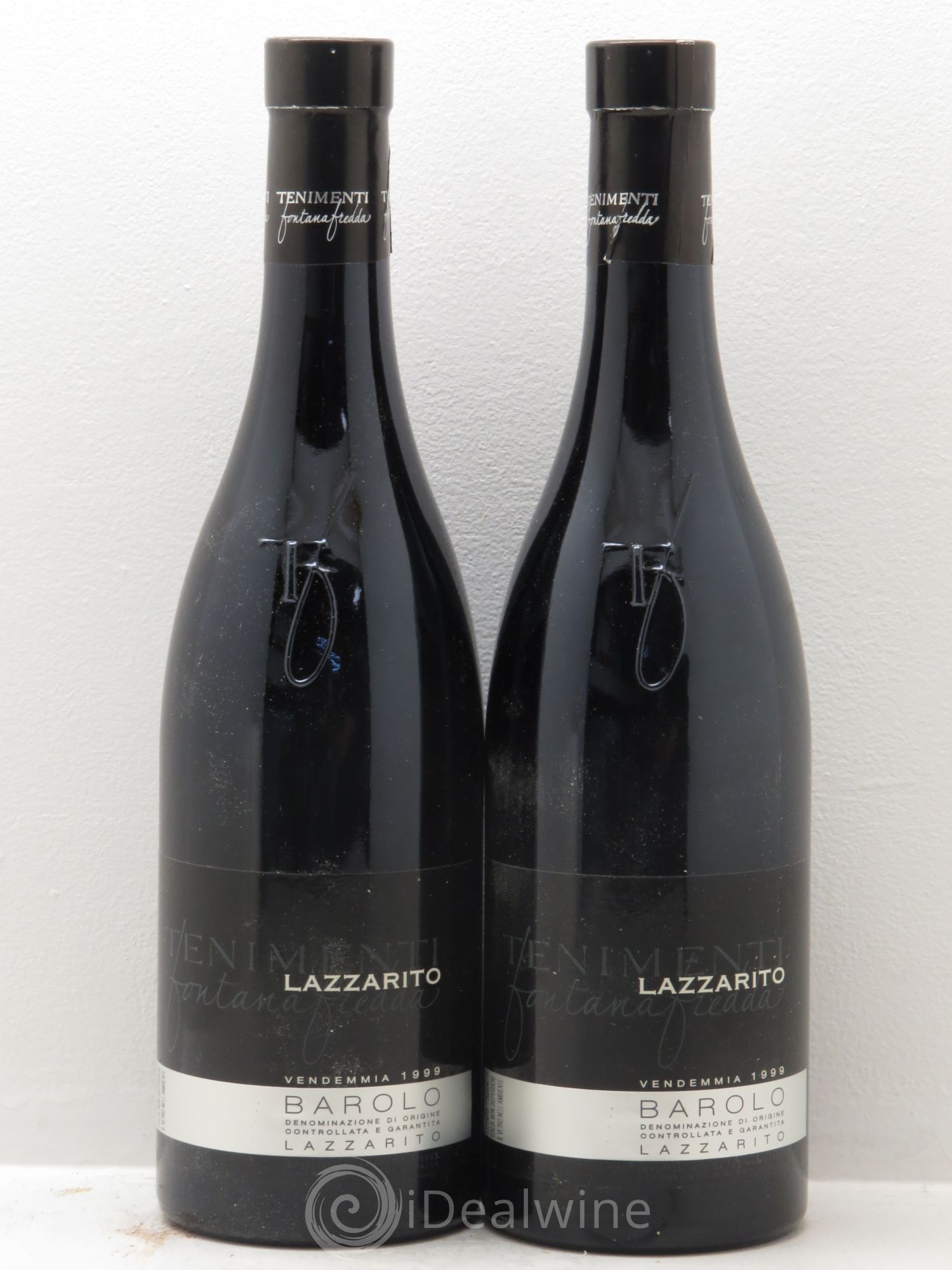 Barolo Tenimenti Fontanafredda Vigna Lazzarito 1999 - Lot de 2 bouteilles - 0