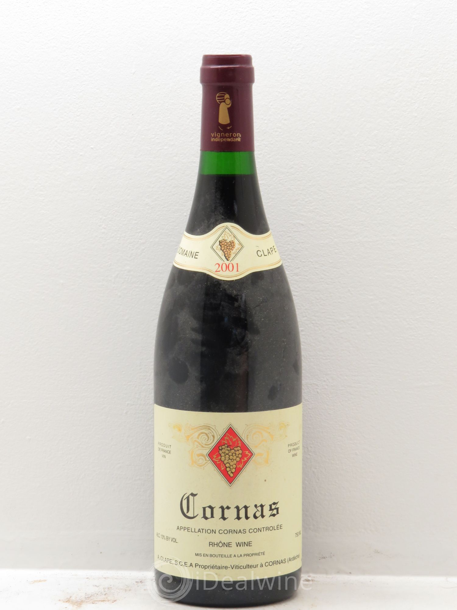 Cornas Auguste Clape 2001 - Lot de 1 bouteille - 0