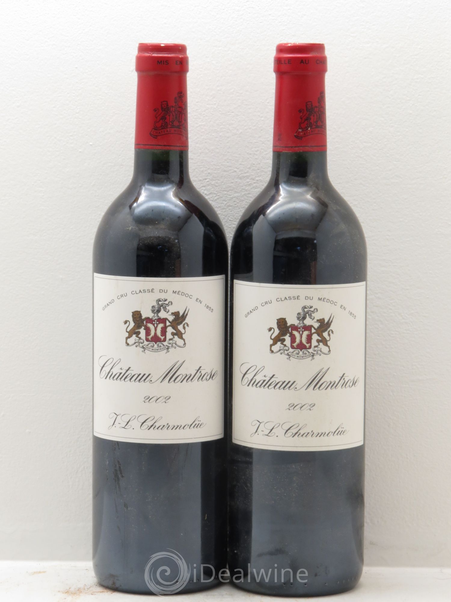Château Montrose 2ème Grand Cru Classé 2002 - Lot de 2 bouteilles - 0