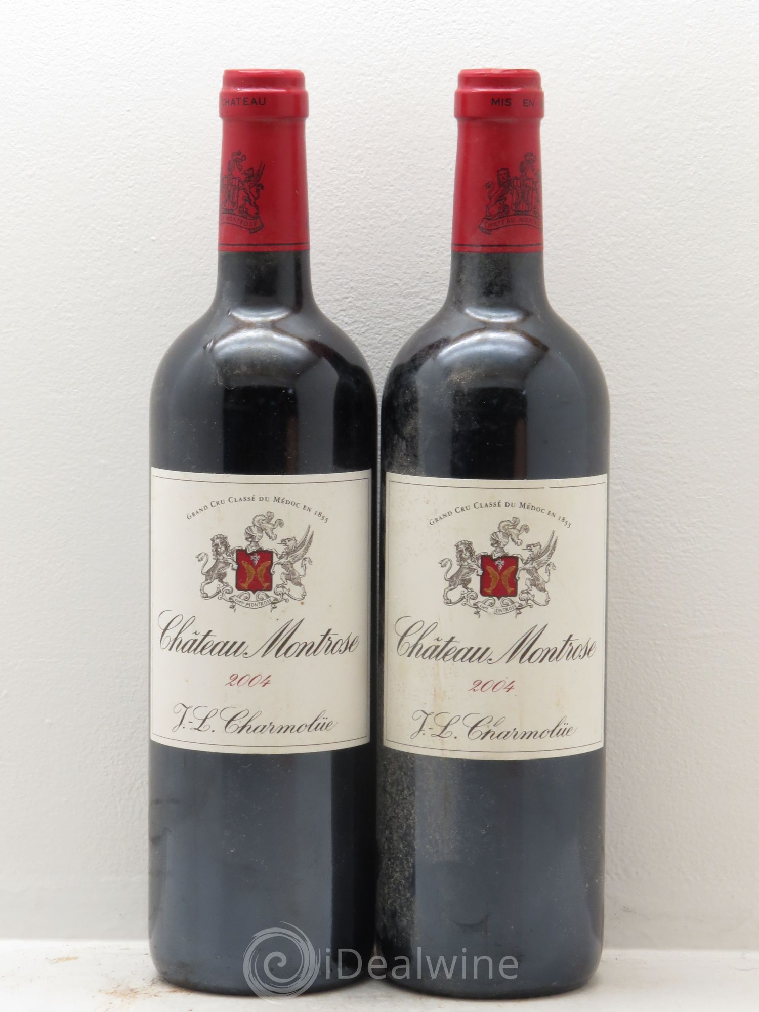 Château Montrose 2ème Grand Cru Classé 2004 - Lot de 2 bouteilles - 0