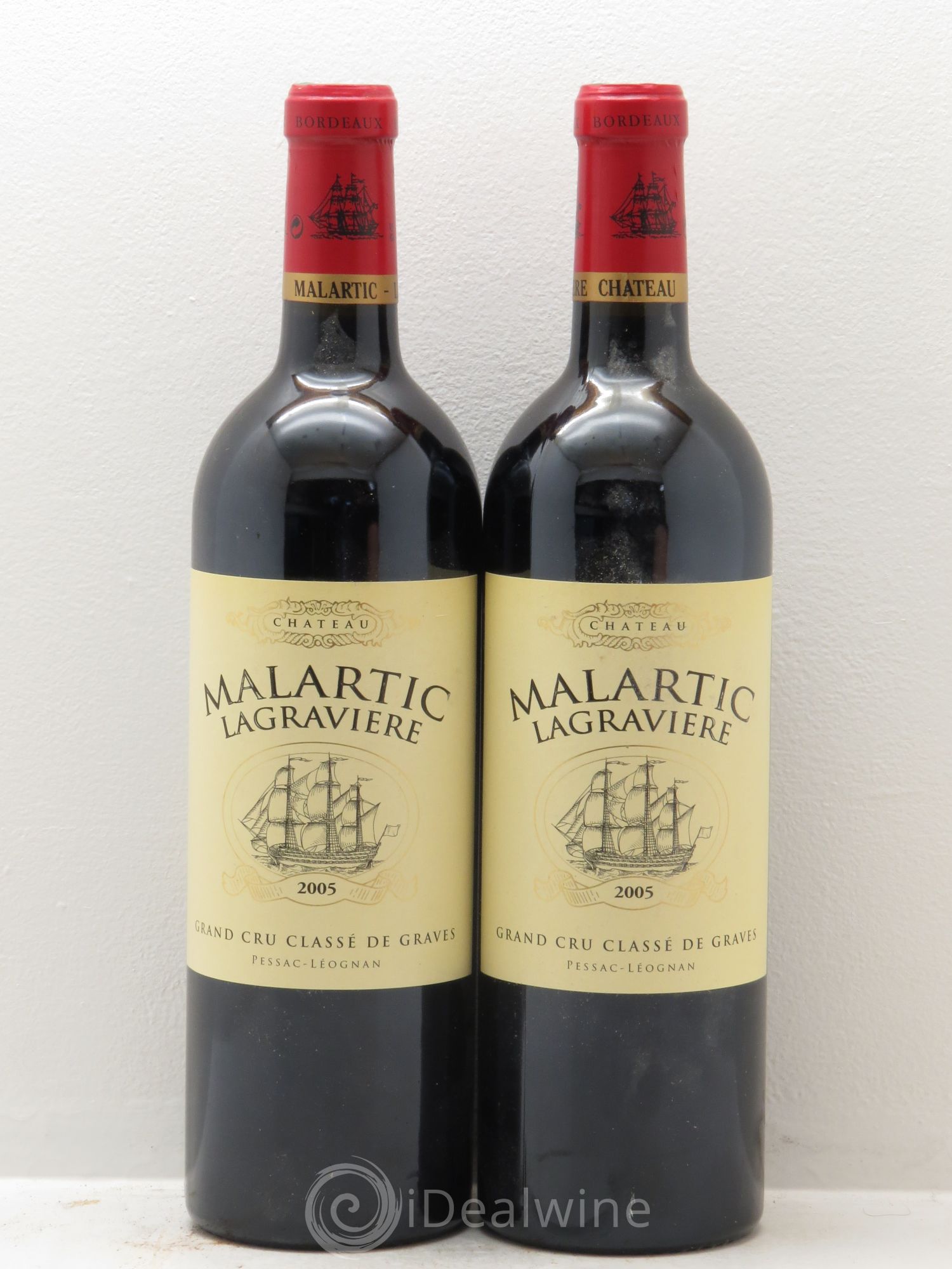 Château Malartic-Lagravière Cru Classé de Graves 2005 - Lot de 2 bouteilles - 0