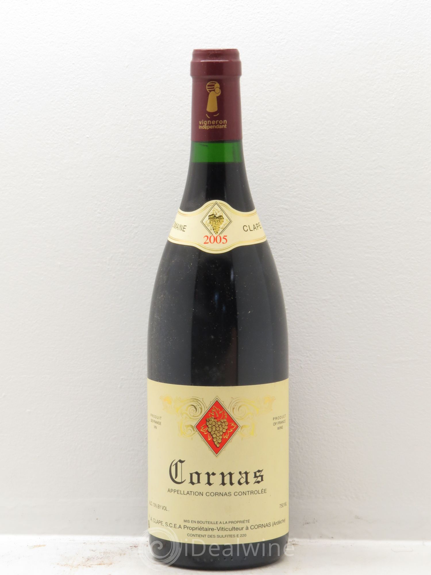 Cornas Auguste Clape 2005 - Lot de 1 bouteille - 0