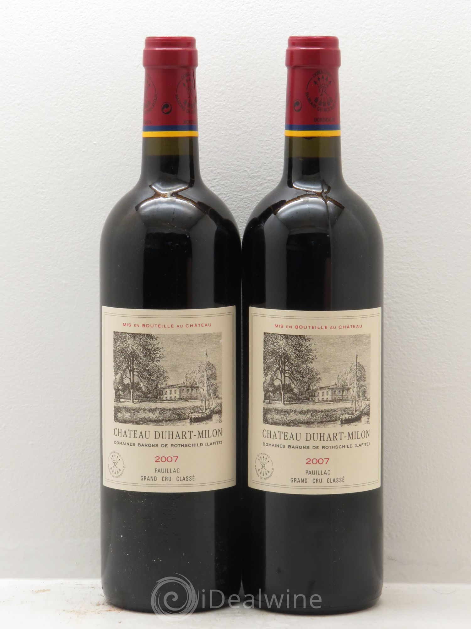 Château Duhart-Milon 4ème Grand Cru Classé 2007 - Lot de 2 bouteilles - 0