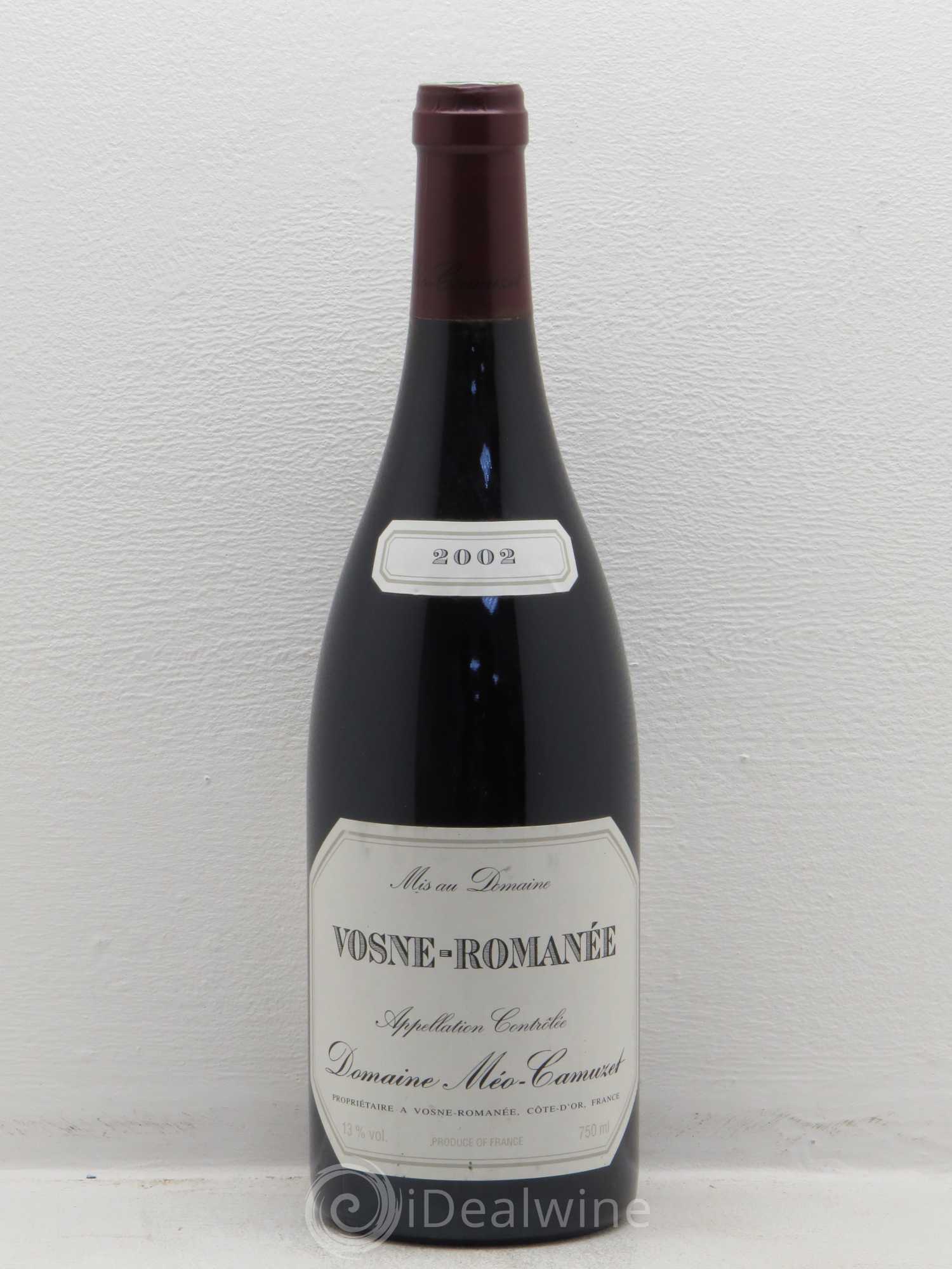 Vosne-Romanée Méo-Camuzet (Domaine) 2002 - Lot de 1 bouteille - 0