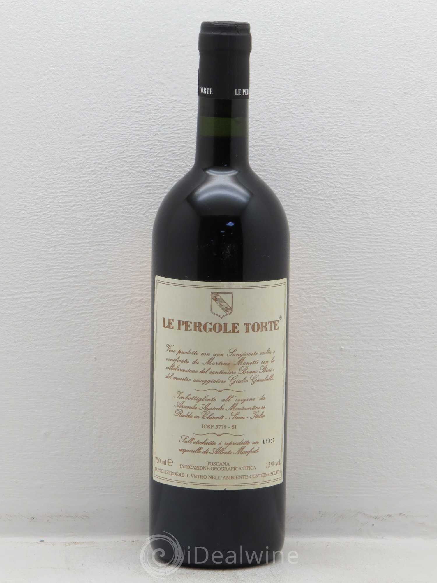 Toscana IGT Montevertine Le Pergole Torte Famille Manetti 2004 - Lot de 1 bouteille - 1