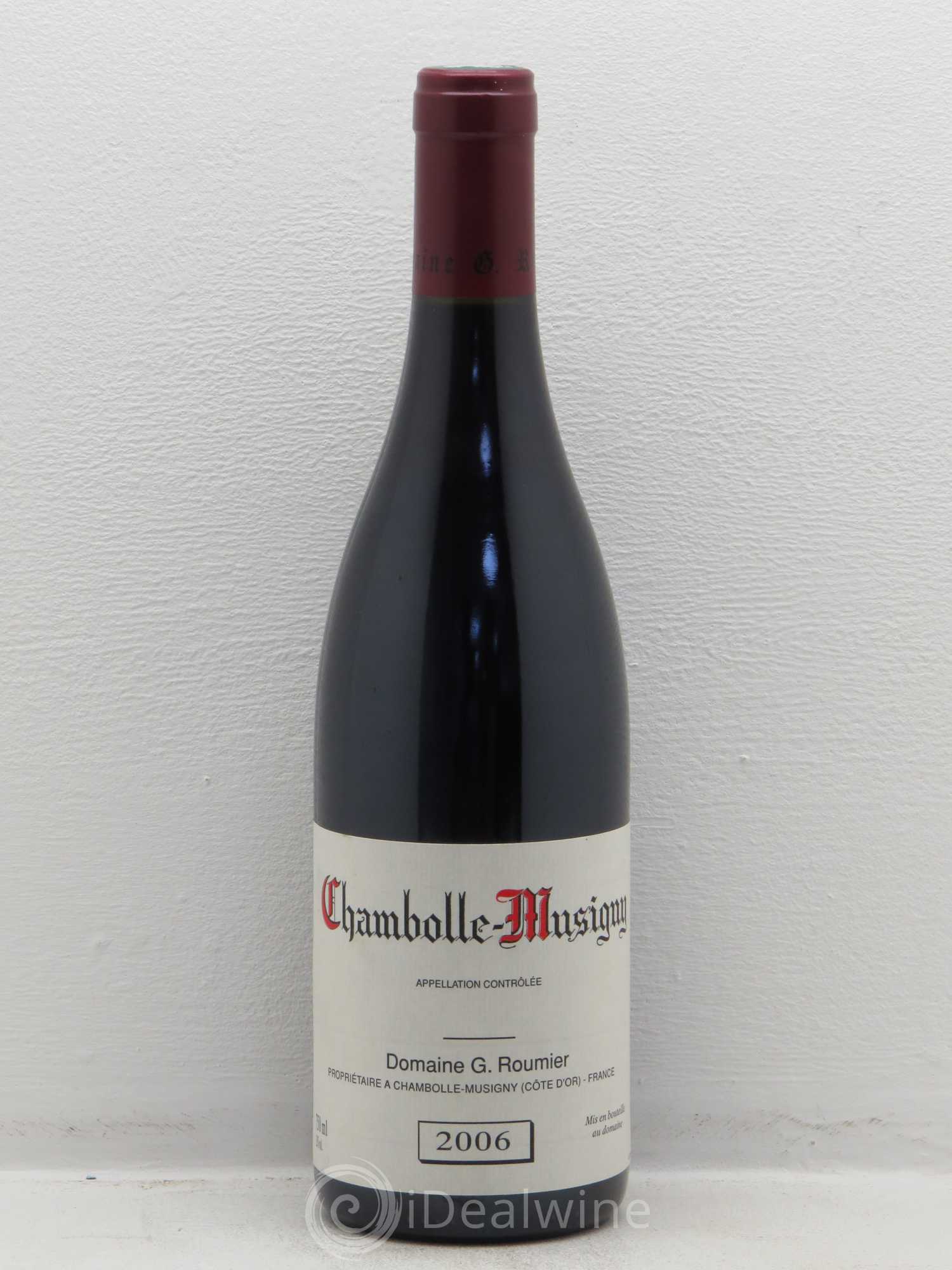 Chambolle-Musigny Georges Roumier (Domaine) 2006 - Posten von 1 Flasche - 0