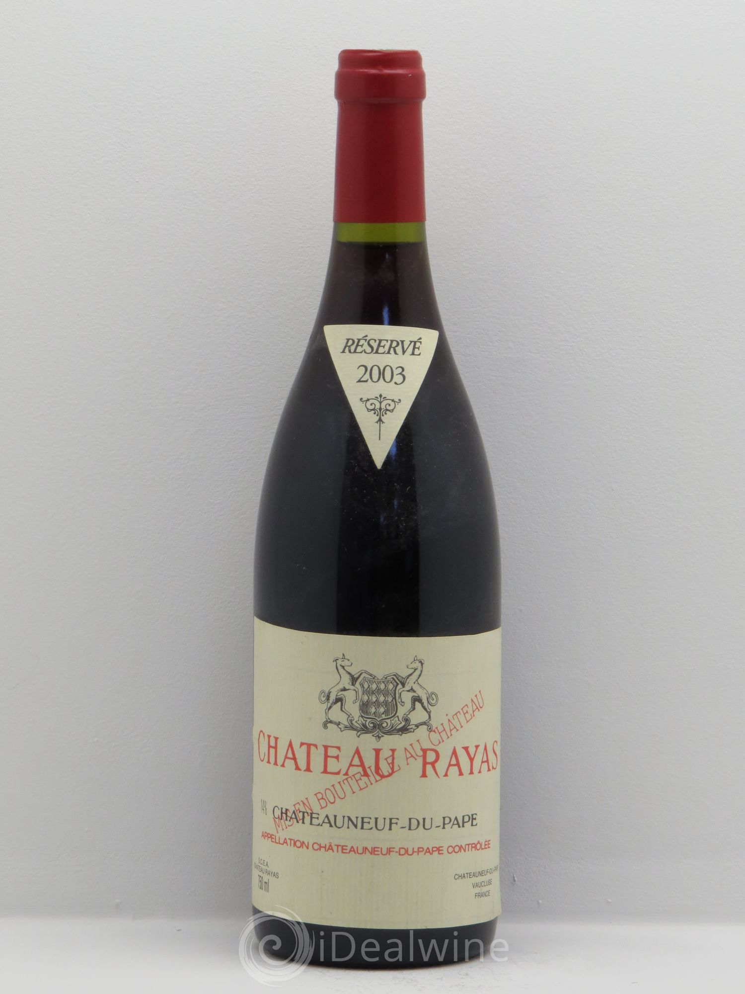 Châteauneuf-du-Pape Château Rayas Emmanuel Reynaud 2003 - Lot de 1 bouteille - 0