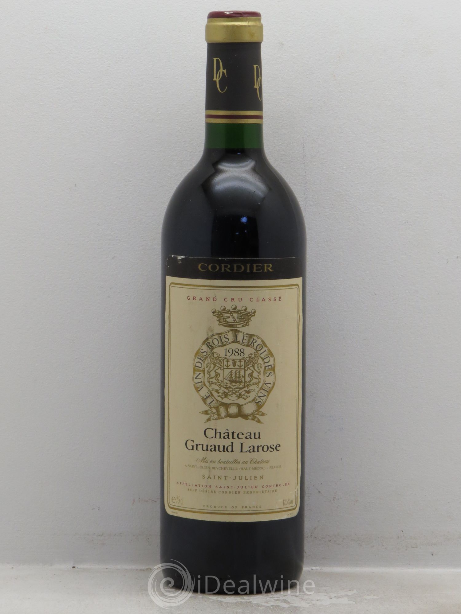 Château Gruaud Larose 2ème Grand Cru Classé 1988 - Lot de 1 bouteille - 0