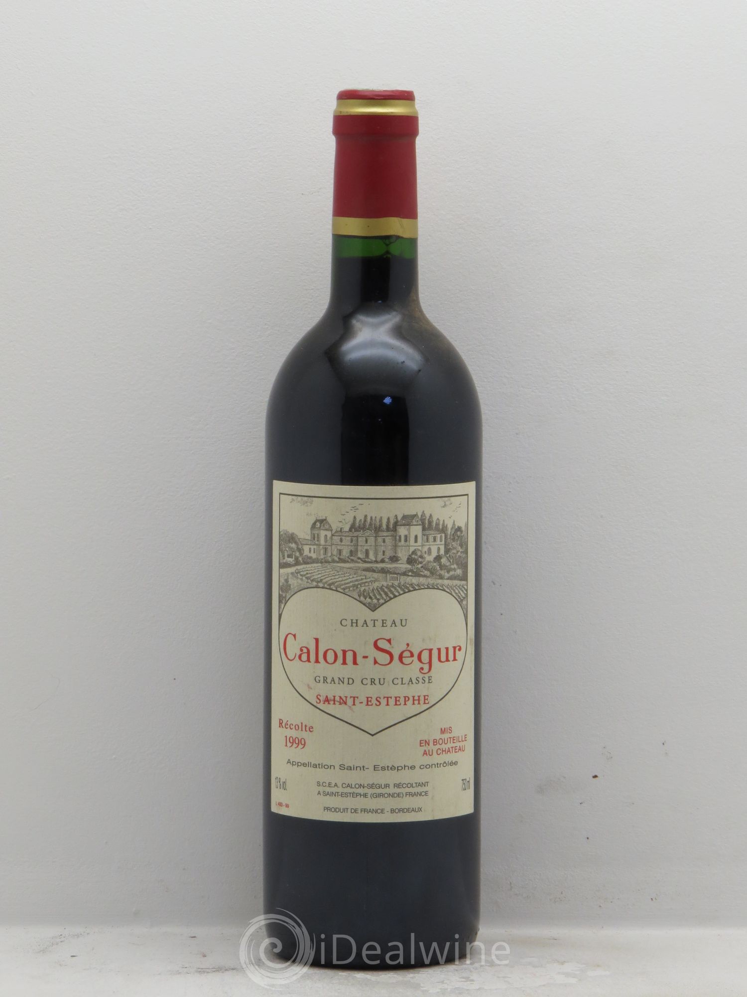 Château Calon Ségur 3ème Grand Cru Classé 1999 - Lot de 1 bouteille - 0
