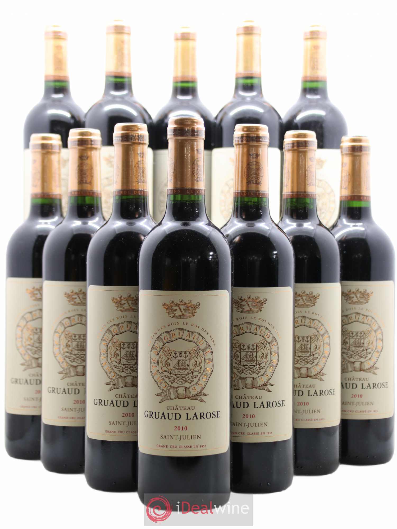 Château Gruaud Larose 2ème Grand Cru Classé 2010 - Lot de 12 bouteilles - 0