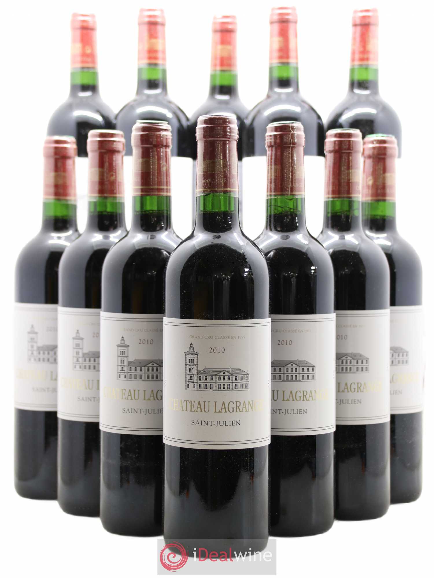 Château Lagrange 3ème Grand Cru Classé 2010 - Lot de 12 bouteilles - 0
