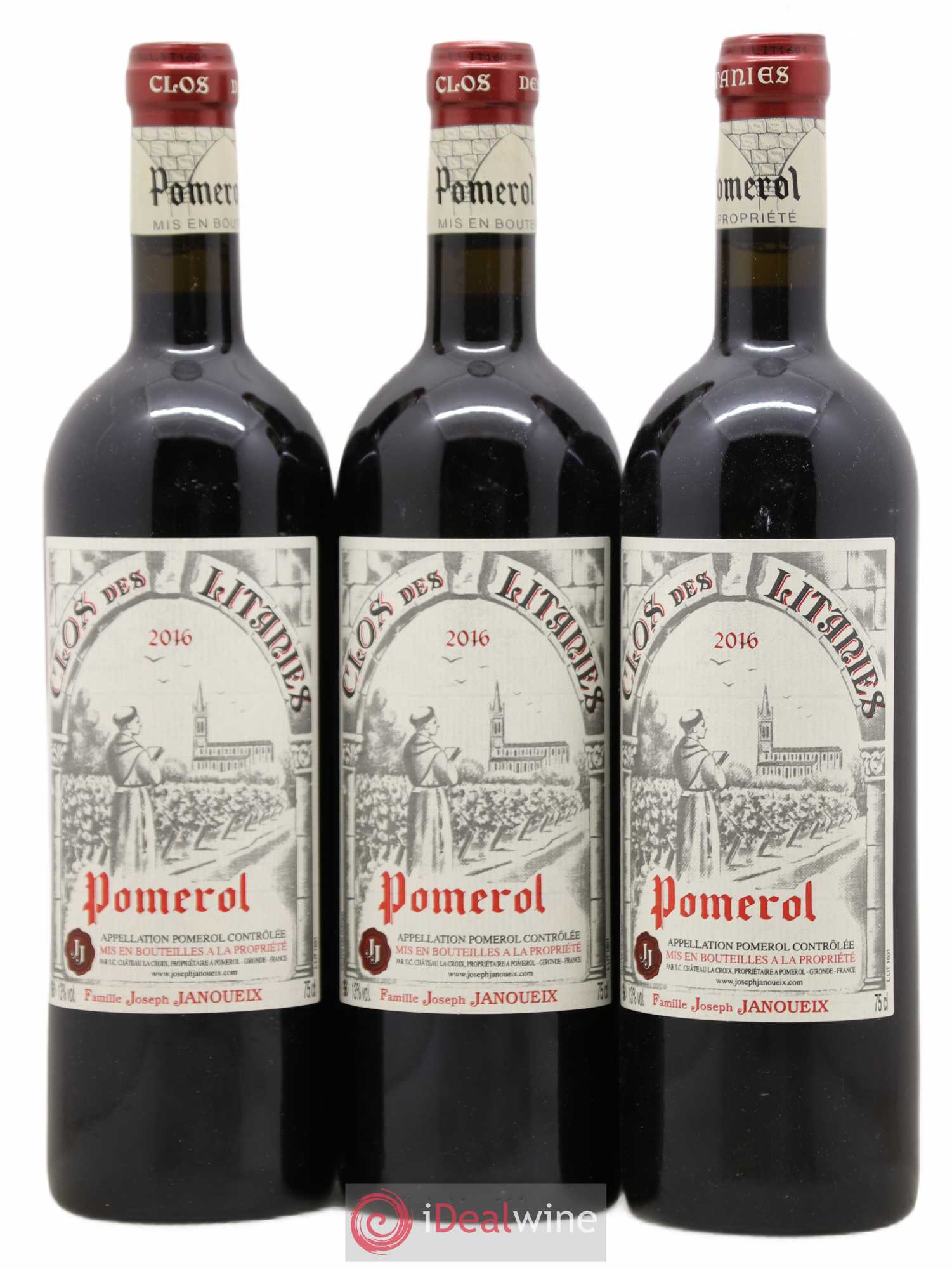 Pomerol Clos des Litanies 2016 - Posten von 12 Flaschen - 4
