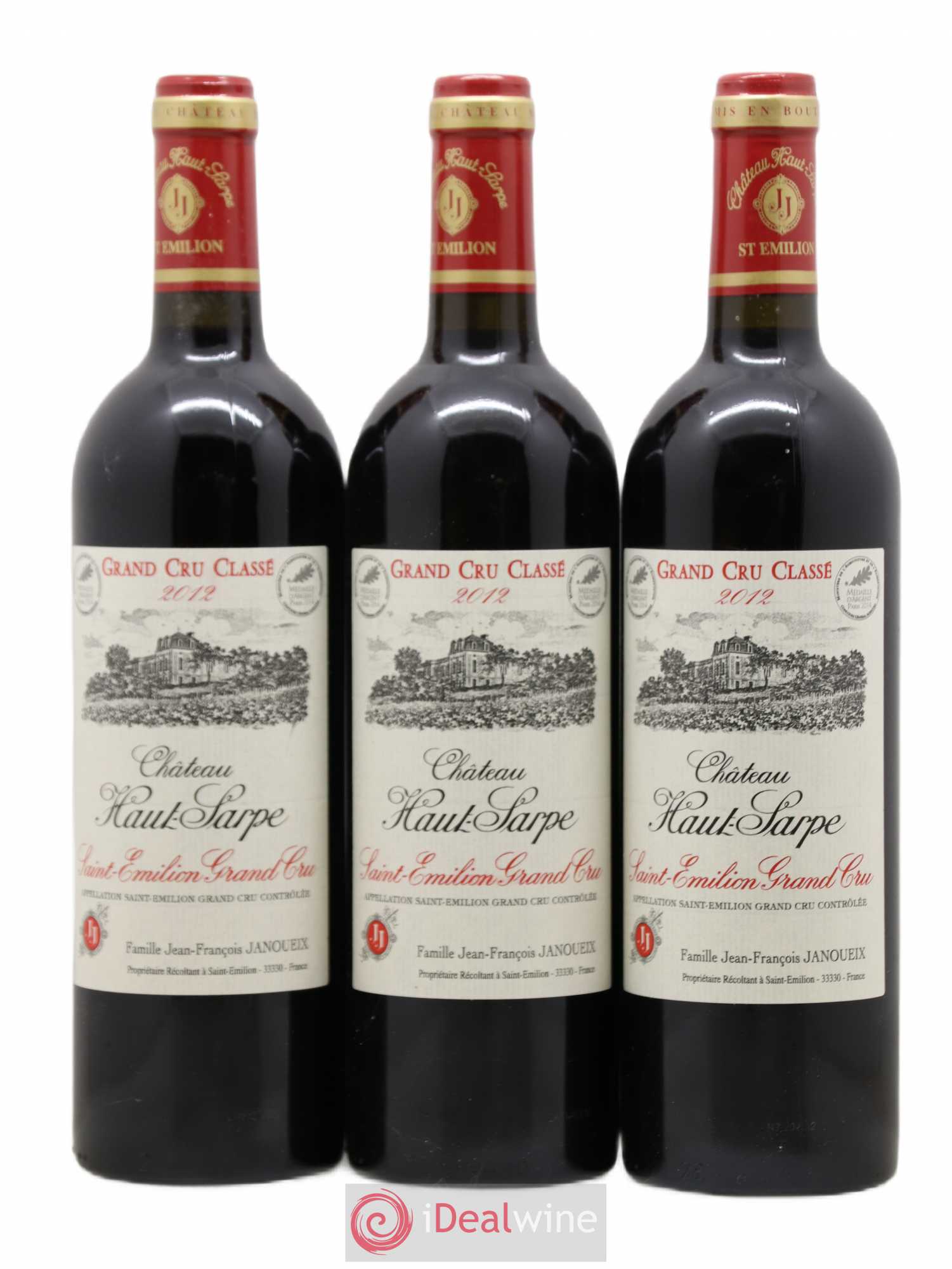 Château Haut Sarpe Grand Cru Classé 2012 - Lot de 12 bouteilles - 2