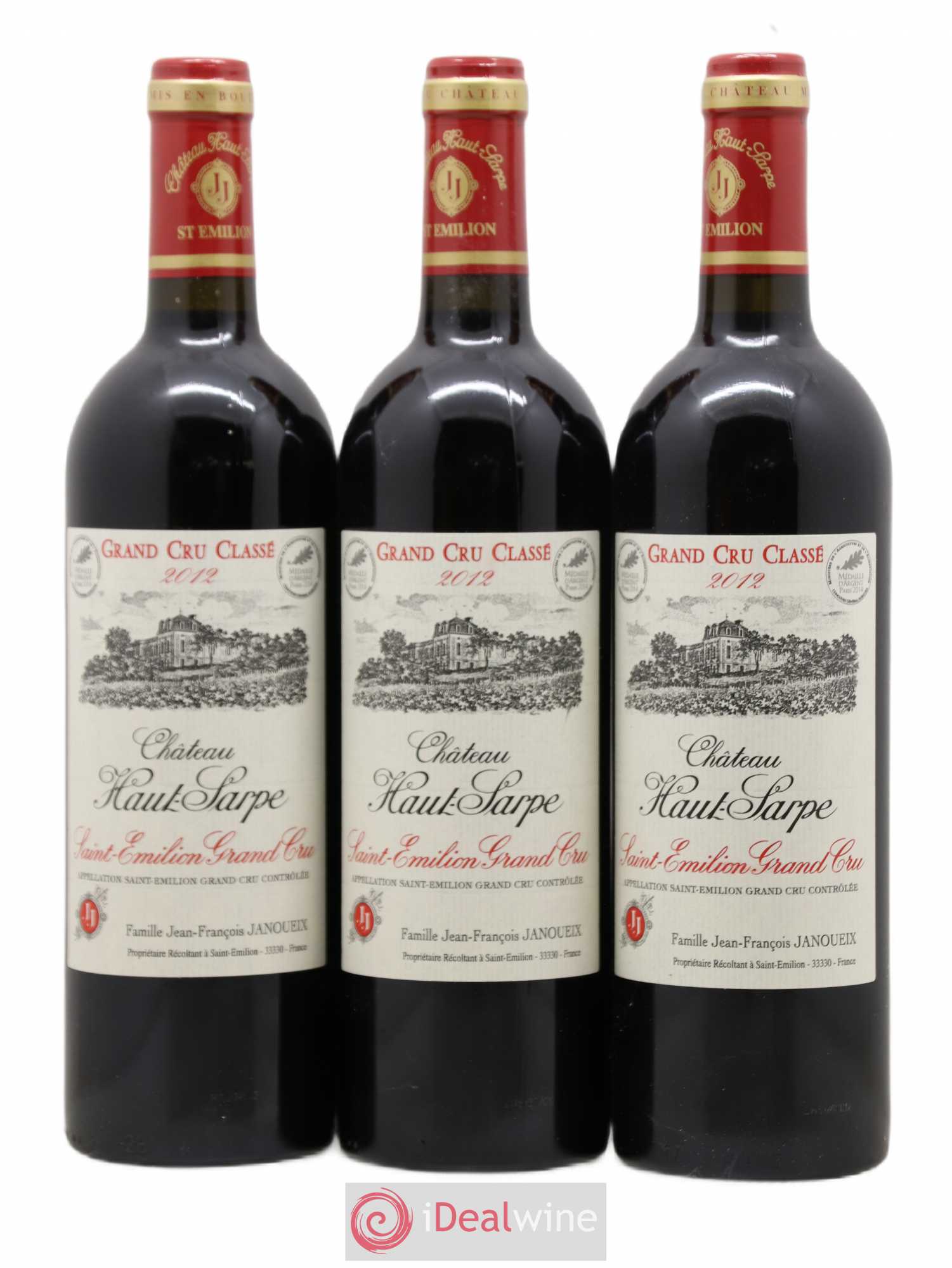 Château Haut Sarpe Grand Cru Classé 2012 - Lot de 12 bouteilles - 3