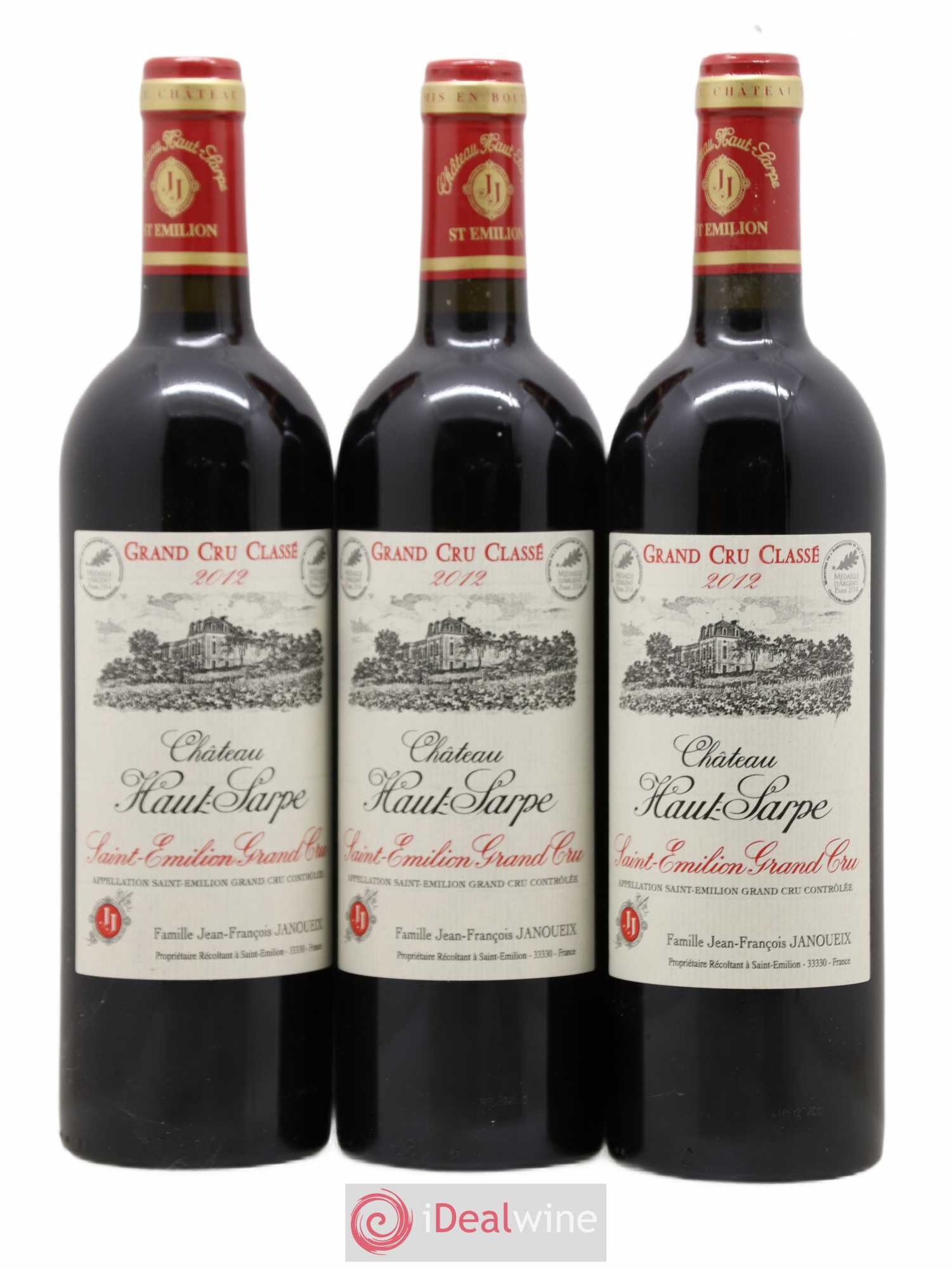 Château Haut Sarpe Grand Cru Classé 2012 - Lot de 12 bouteilles - 4