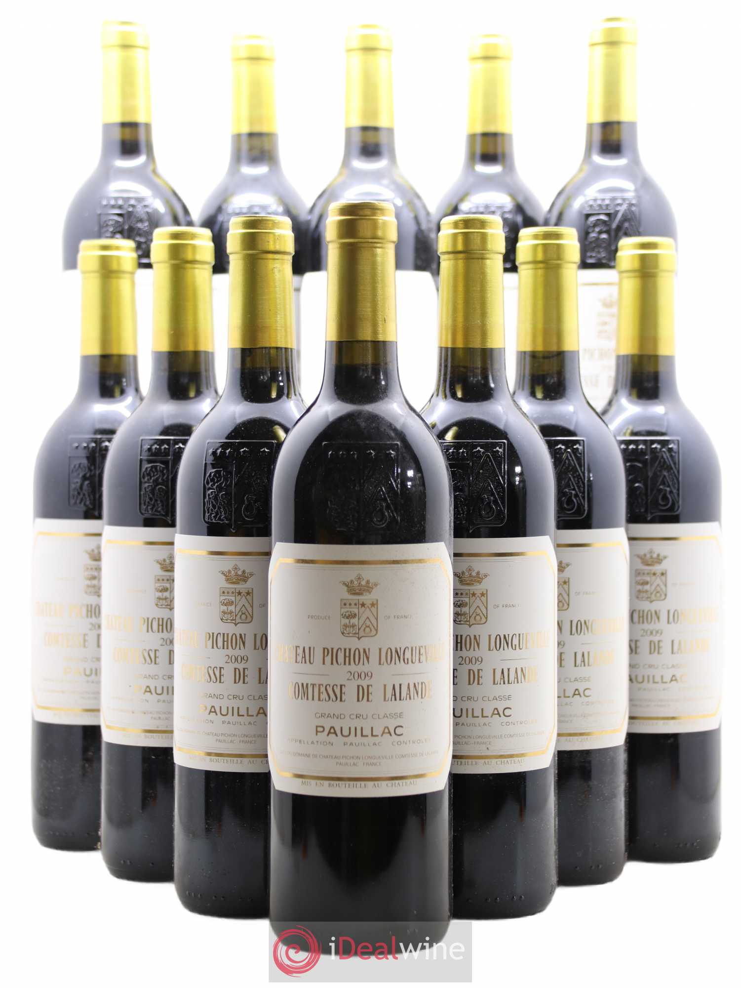 Château Pichon Longueville Comtesse de Lalande 2ème Grand Cru Classé 2009 - Lot de 12 bouteilles - 0