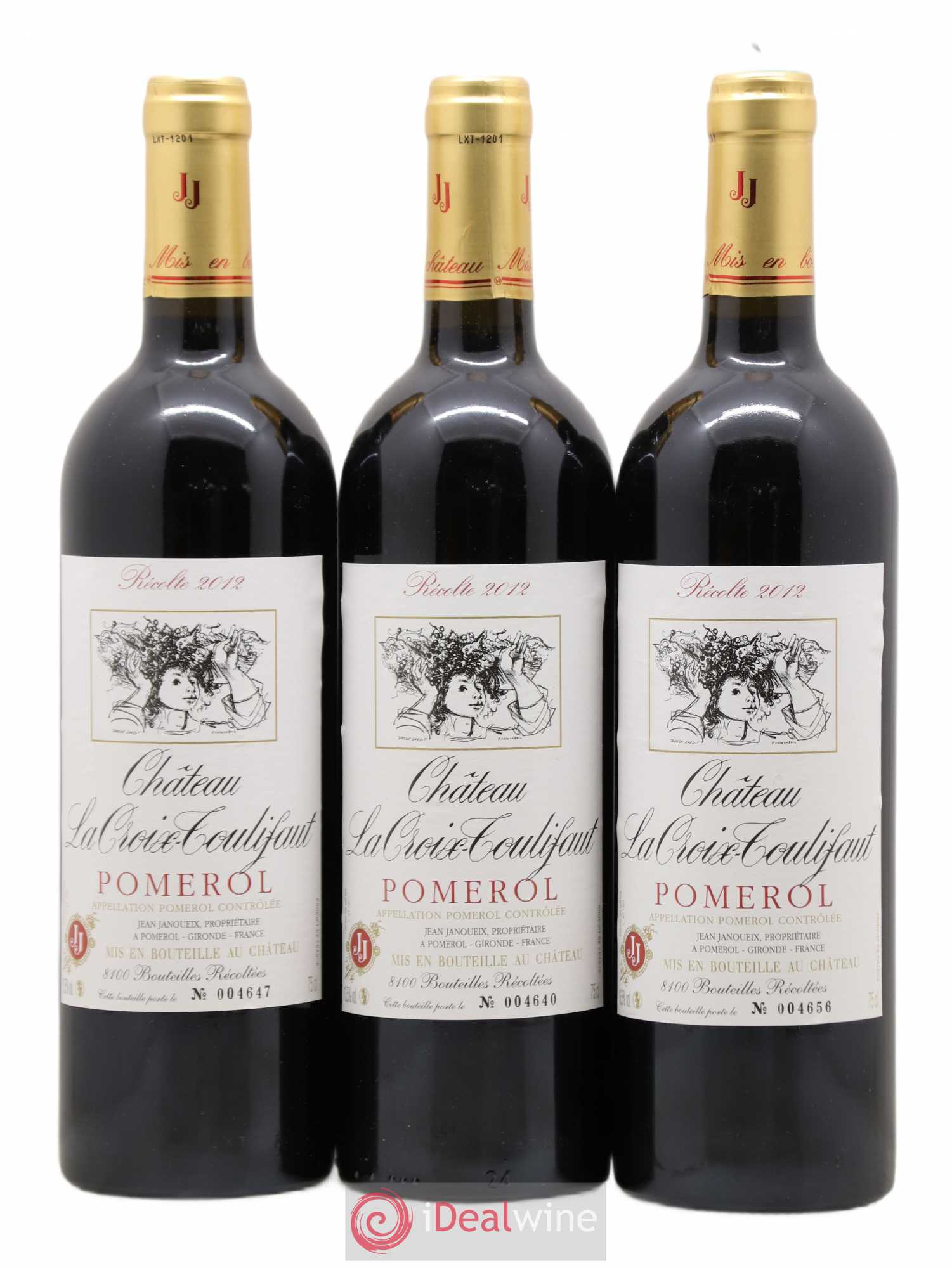 Château la Croix Toulifaut 2012 - Lot de 12 bouteilles - 3