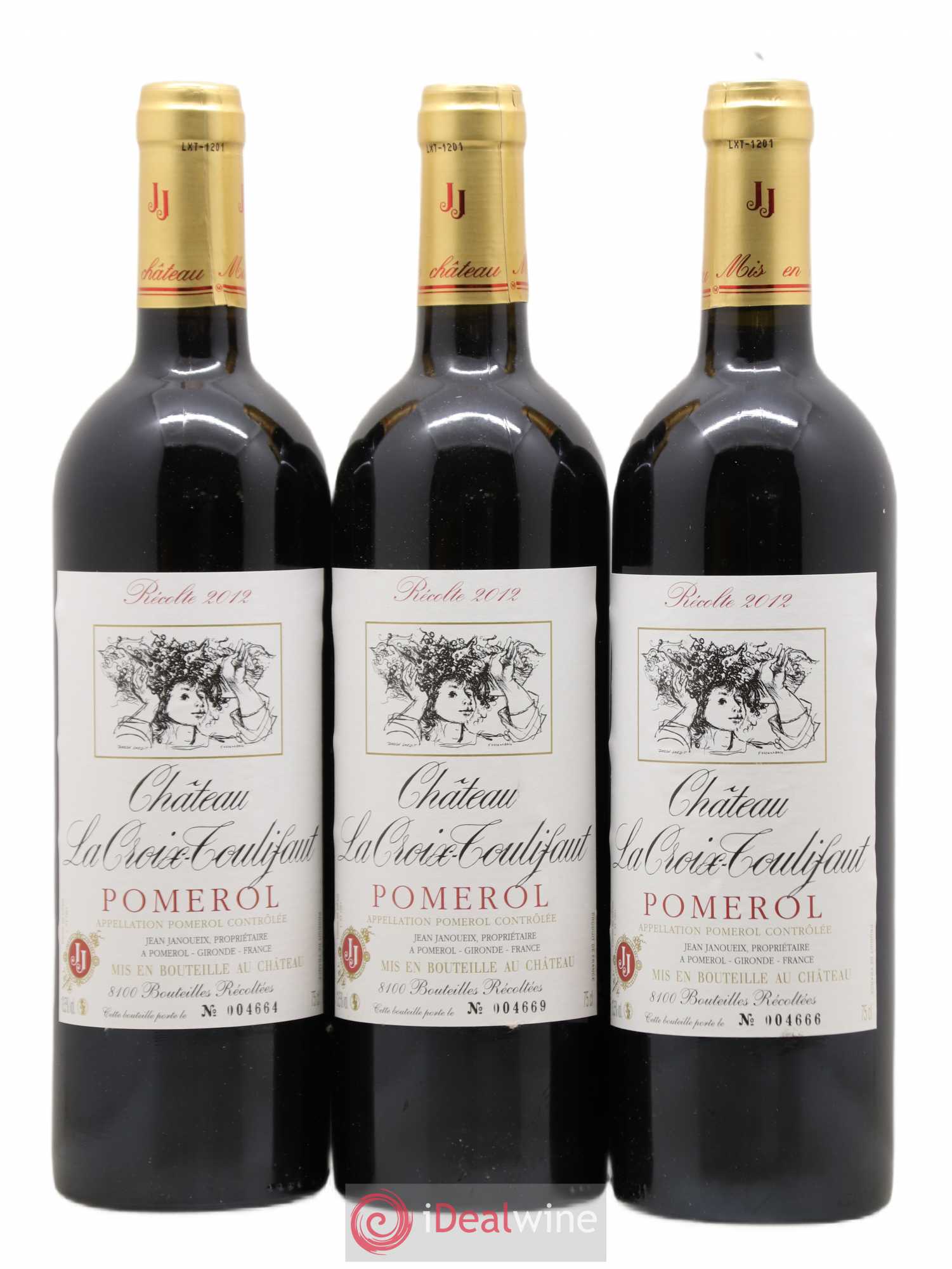 Château la Croix Toulifaut 2012 - Lot de 12 bouteilles - 4