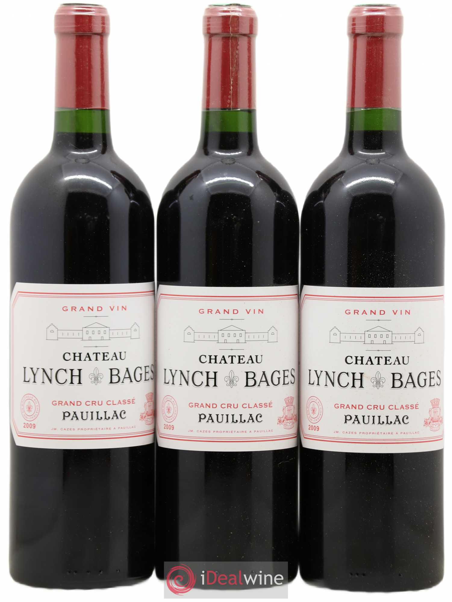 Château Lynch Bages 5ème Grand Cru Classé 2009 - Lot de 12 bouteilles - 1