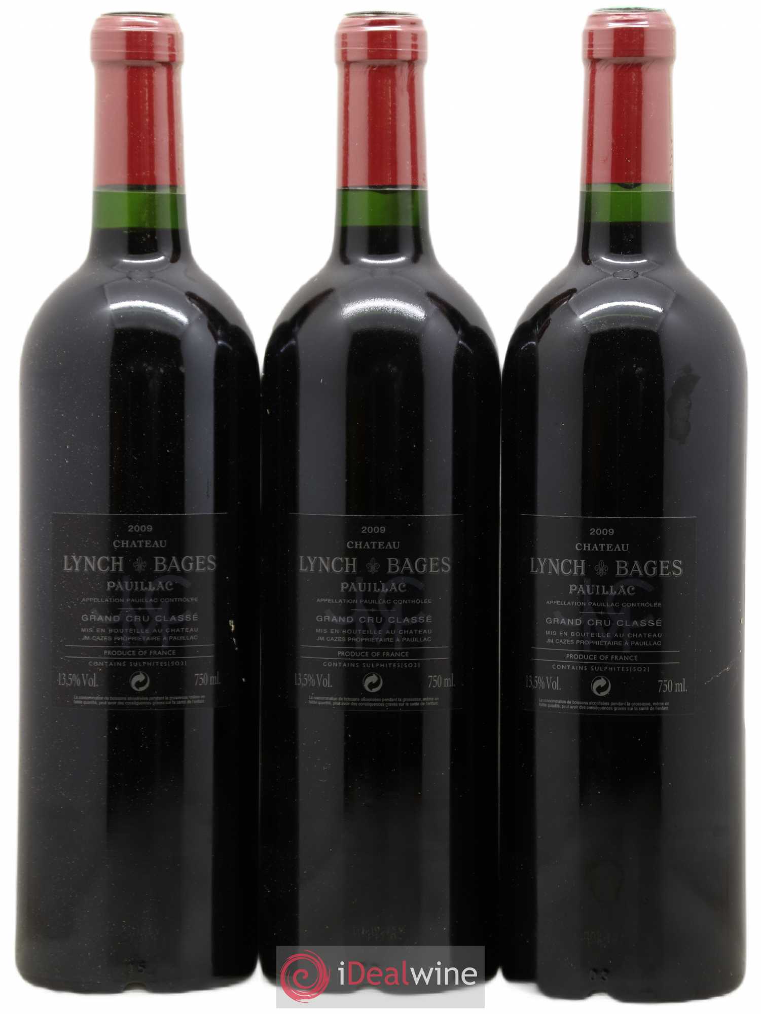 Château Lynch Bages 5ème Grand Cru Classé 2009 - Lot de 12 bouteilles - 2