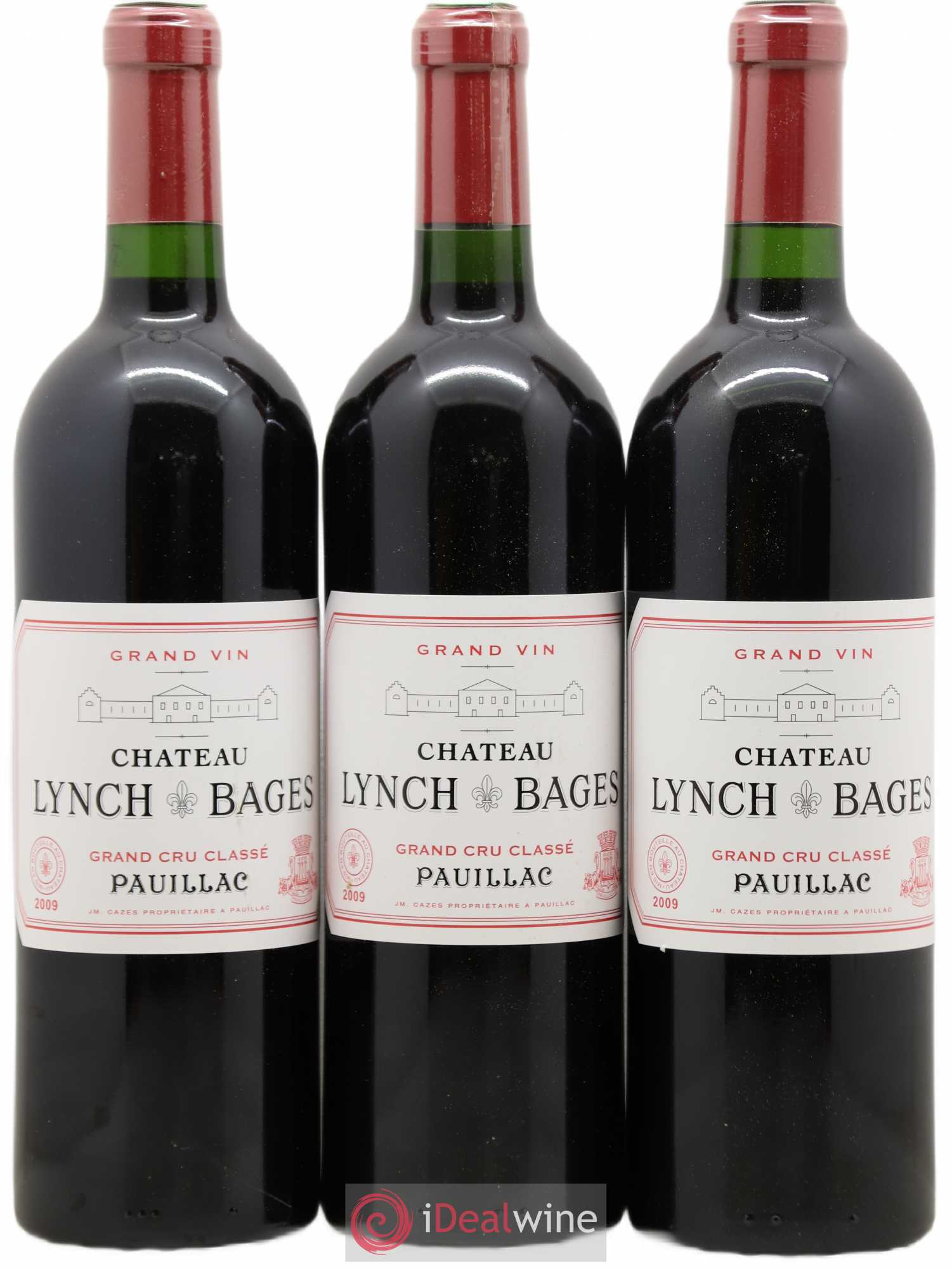 Château Lynch Bages 5ème Grand Cru Classé 2009 - Lot de 12 bouteilles - 5