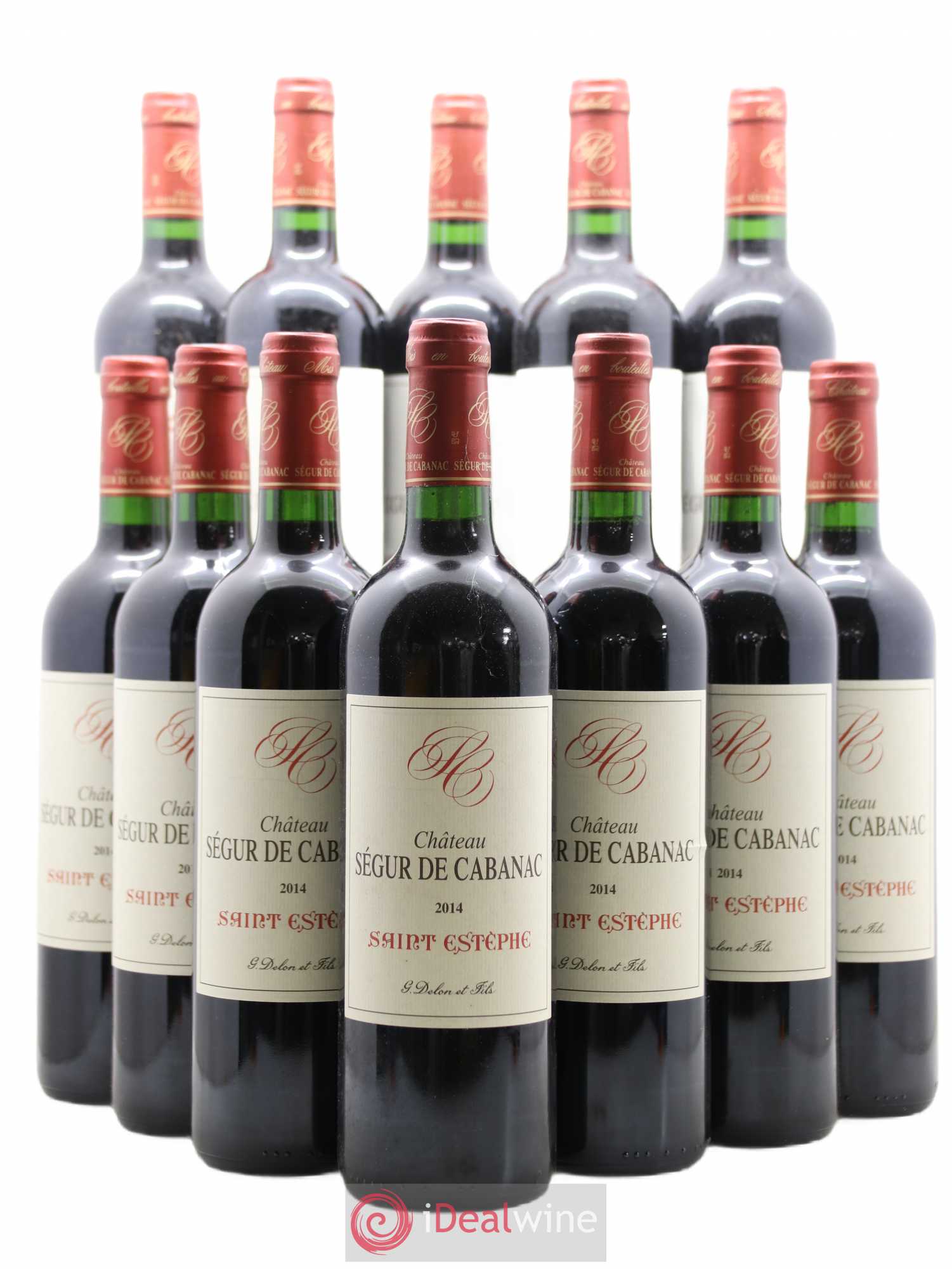 Château Ségur de Cabanac Cru Bourgeois 2014 - Lot de 12 bouteilles - 0