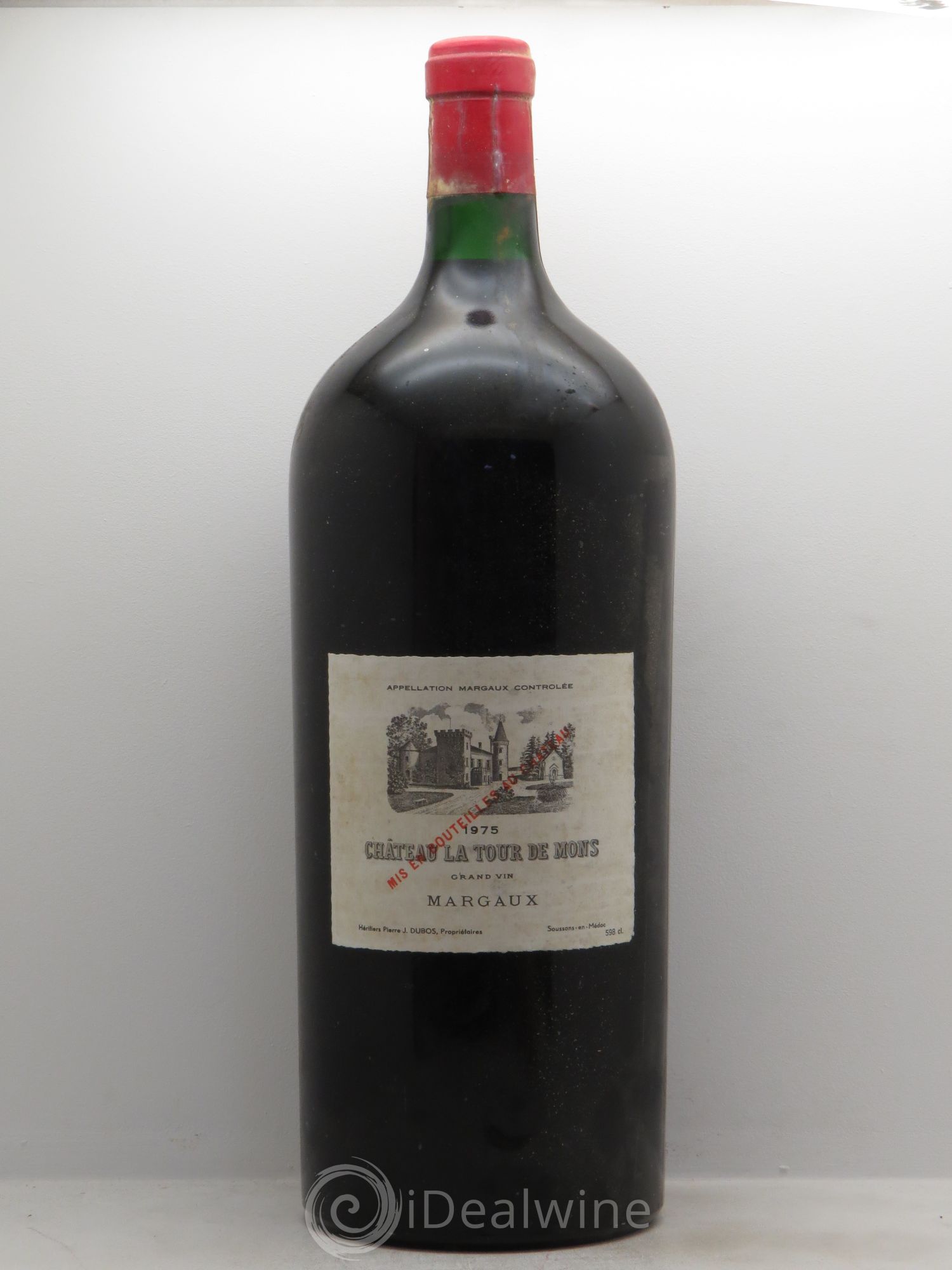 Château la Tour de Mons Cru Bourgeois 1975 - Lot de 1 impériale - 0