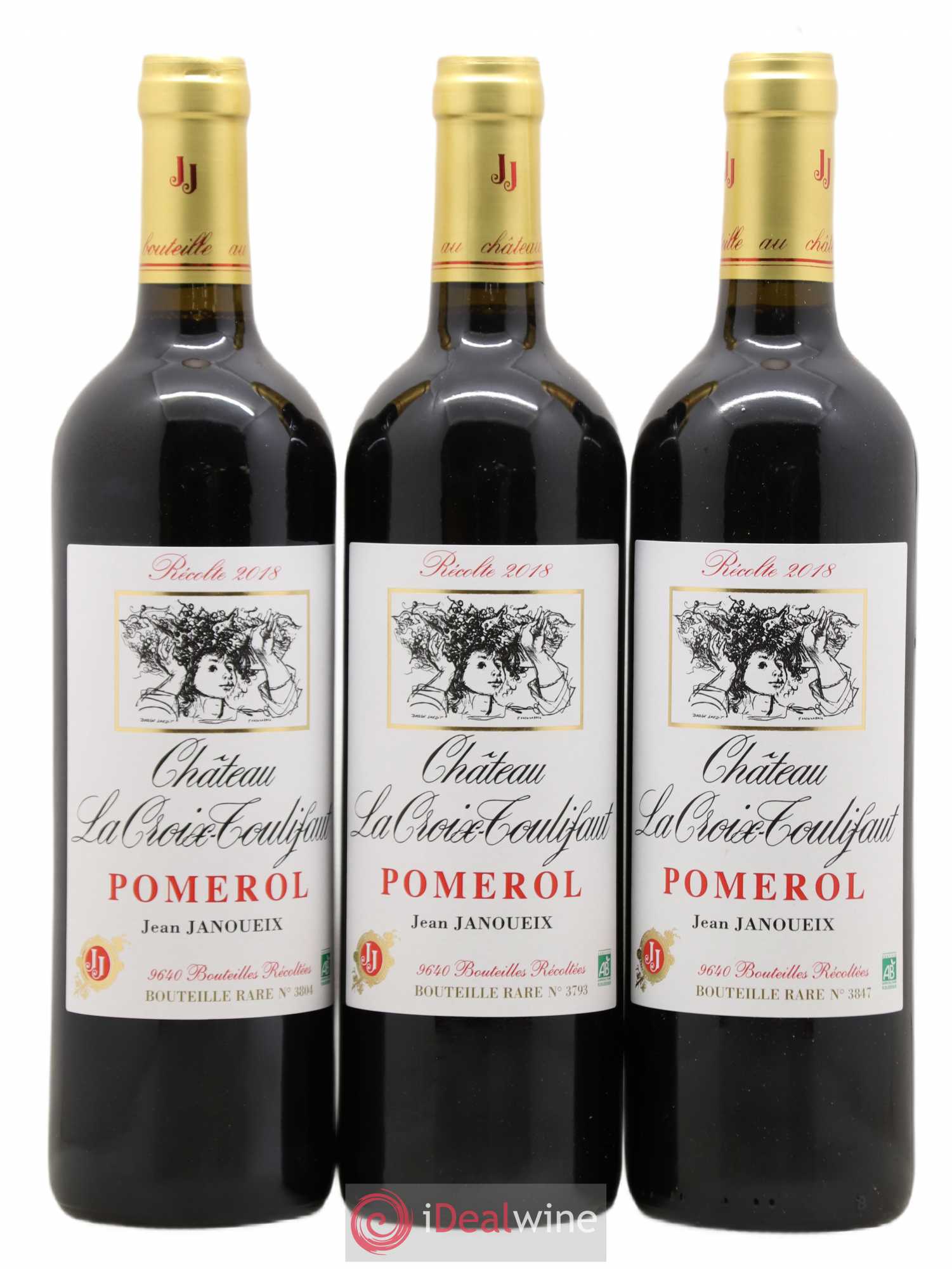 Château la Croix Toulifaut 2018 - Lot de 12 bouteilles - 1