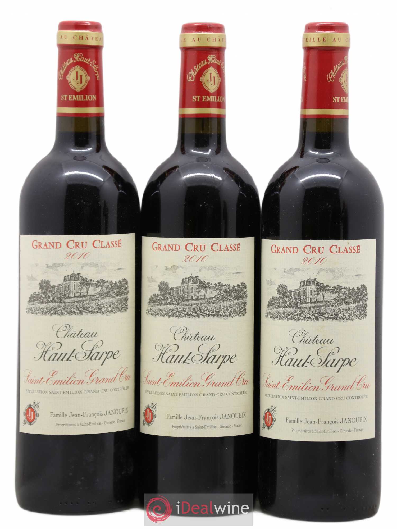 Château Haut Sarpe Grand Cru Classé 2010 - Lot de 12 bouteilles - 3