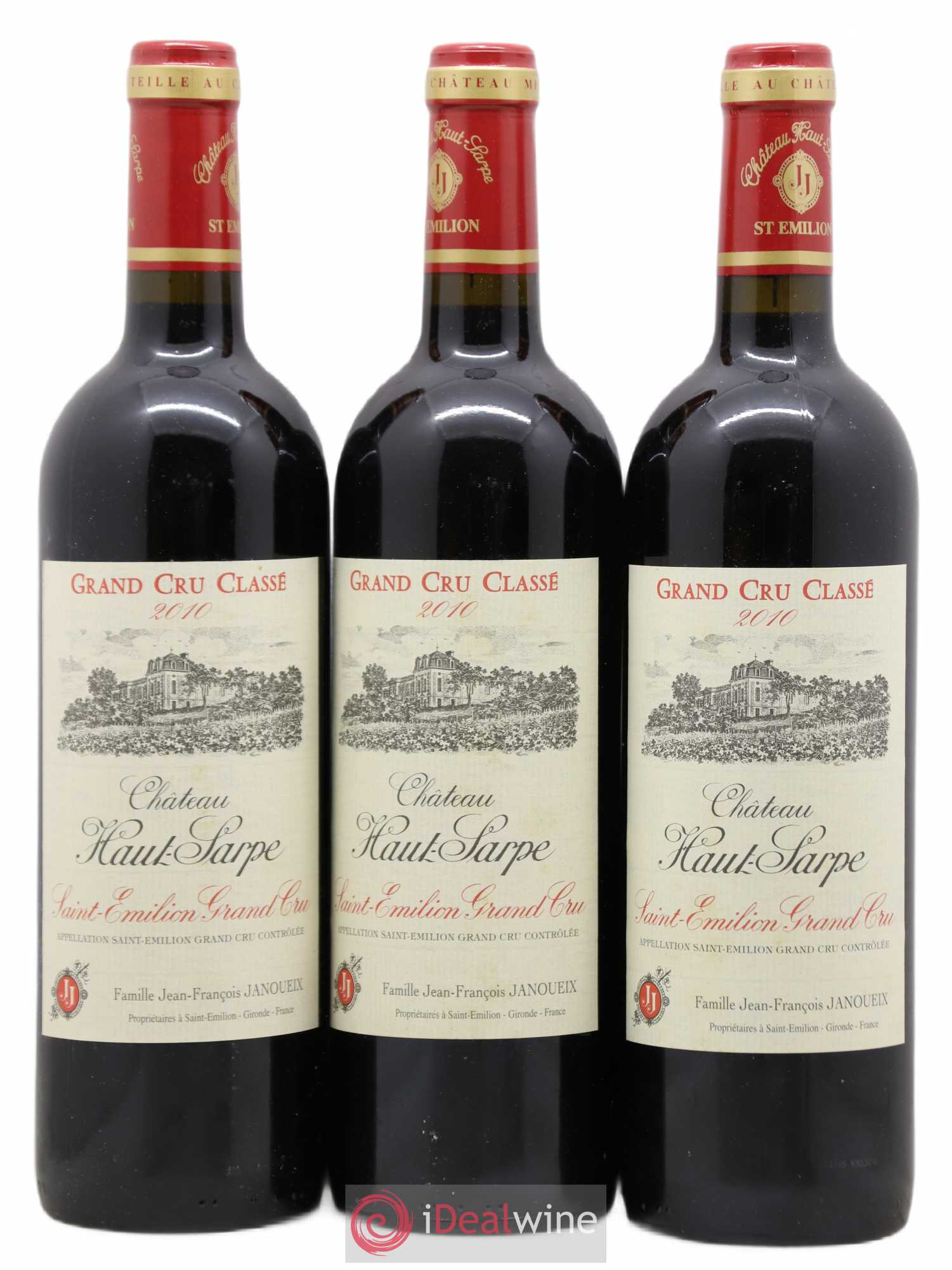 Château Haut Sarpe Grand Cru Classé 2010 - Lot de 12 bouteilles - 4