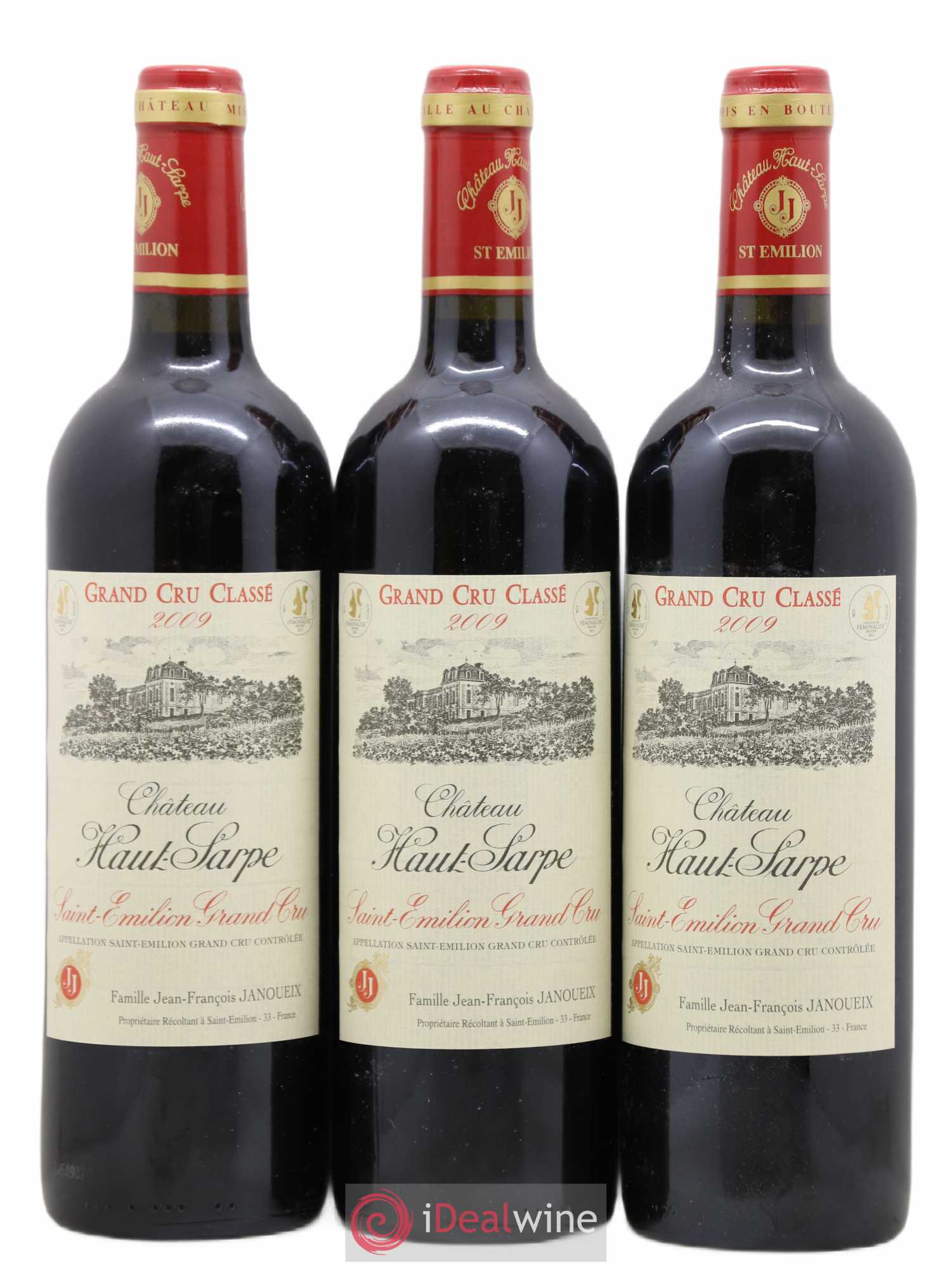 Château Haut Sarpe Grand Cru Classé 2009 - Lot de 12 bouteilles - 4