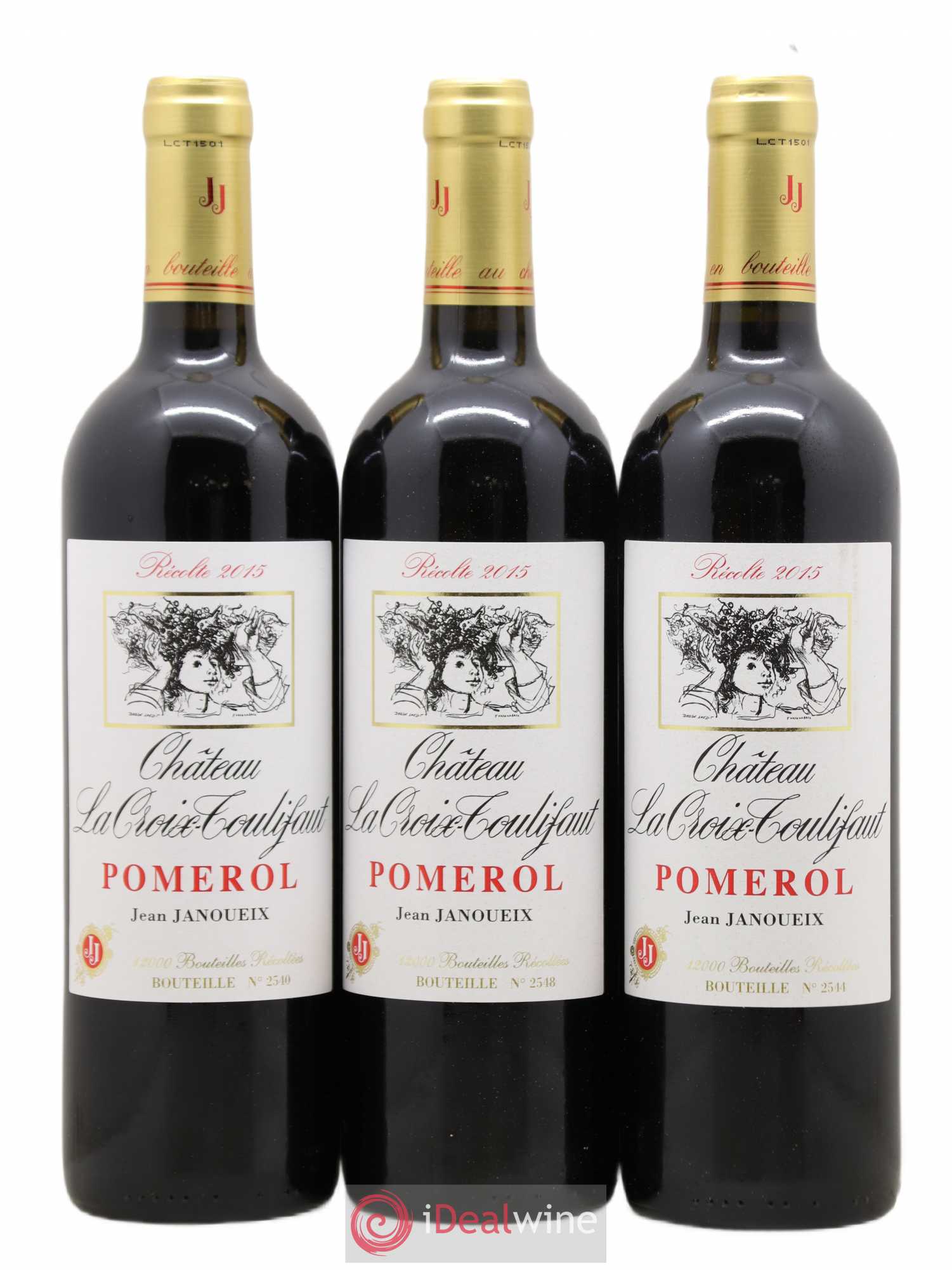 Château la Croix Toulifaut 2015 - Lot de 12 bouteilles - 2