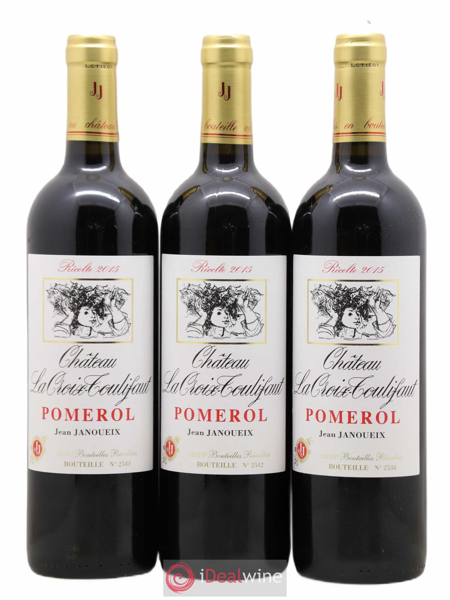 Château la Croix Toulifaut 2015 - Lot de 12 bouteilles - 3