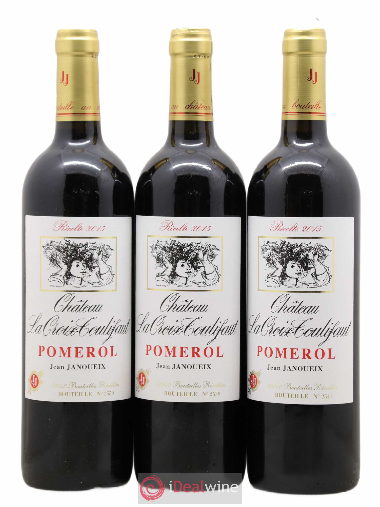 Château la Croix Toulifaut 2015 - Lot de 12 bouteilles - 4