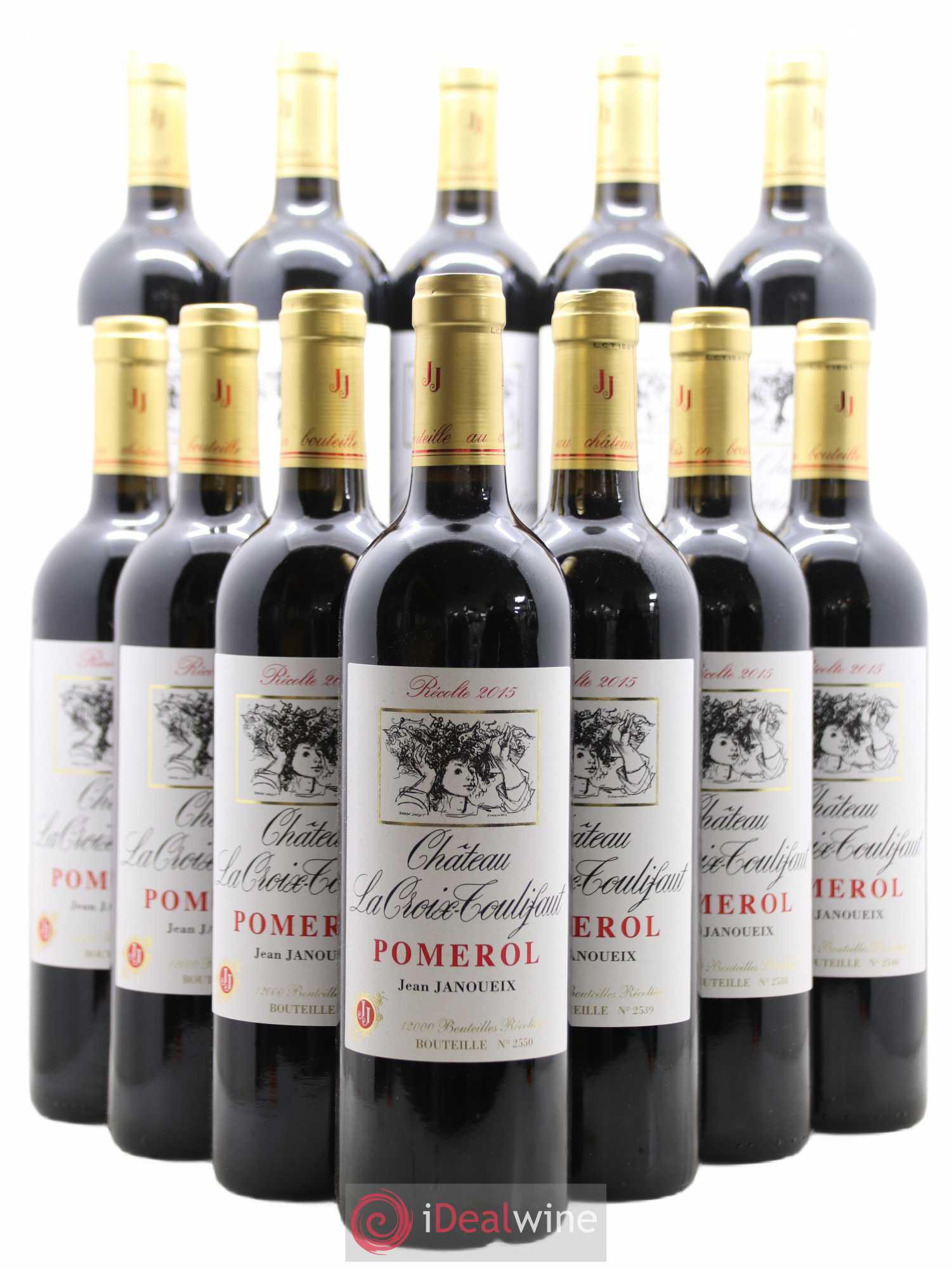 Château la Croix Toulifaut 2015 - Lot de 12 bouteilles - 0