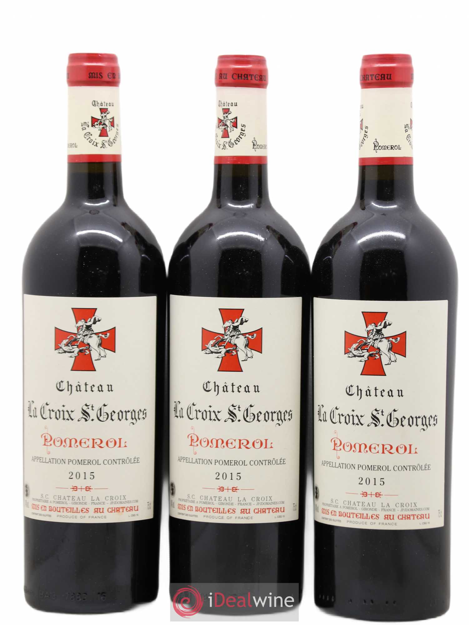 Château la Croix Saint-Georges 2015 - Lot de 12 bouteilles - 3
