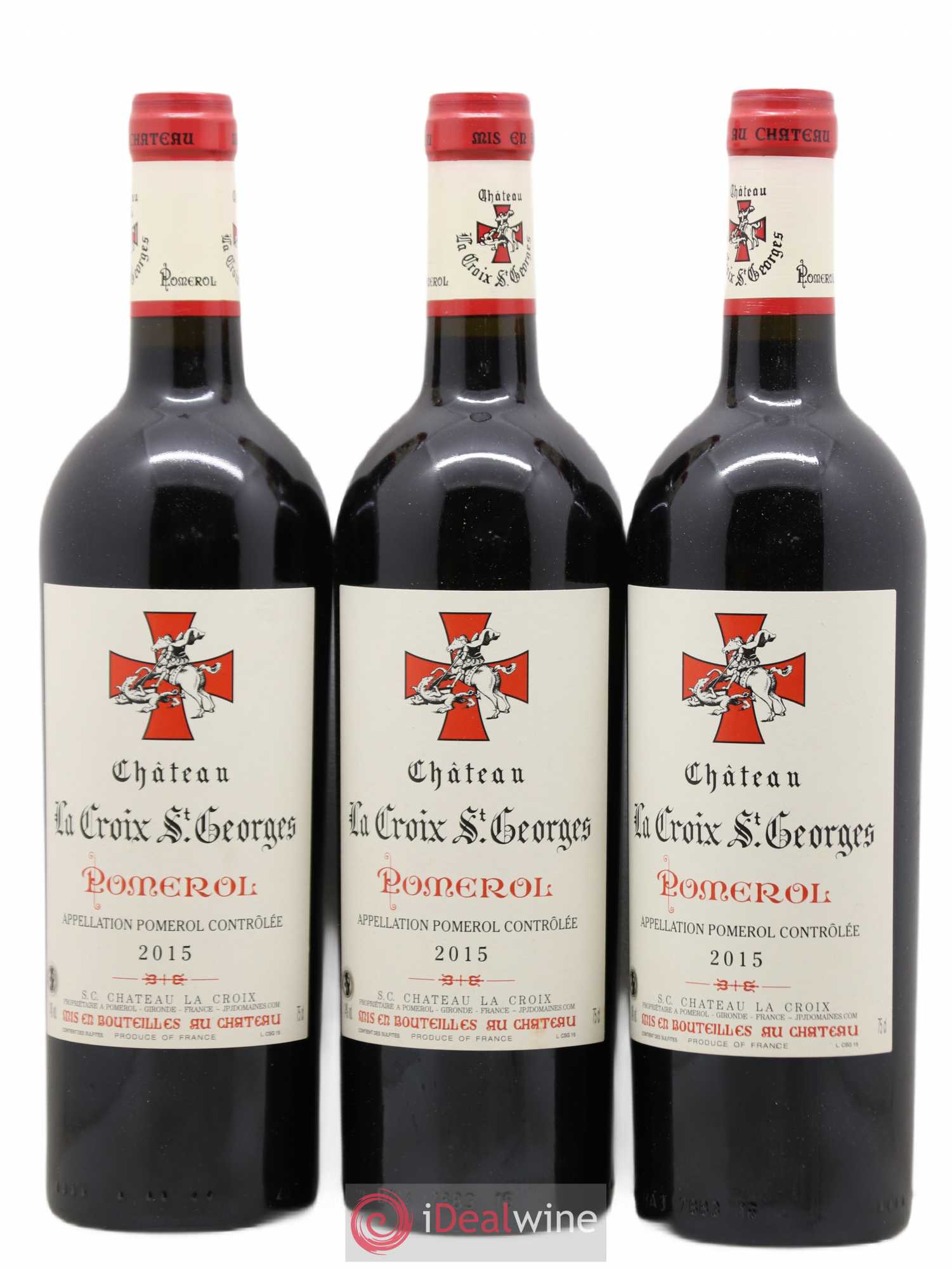 Château la Croix Saint-Georges 2015 - Lot de 12 bouteilles - 4