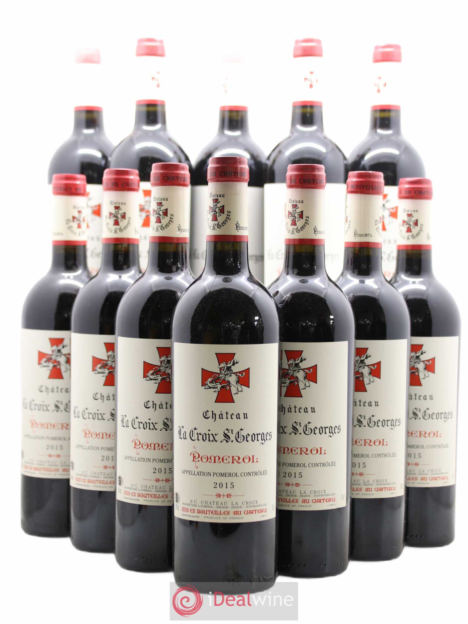 Château la Croix Saint-Georges 2015 - Lot de 12 bouteilles - 0