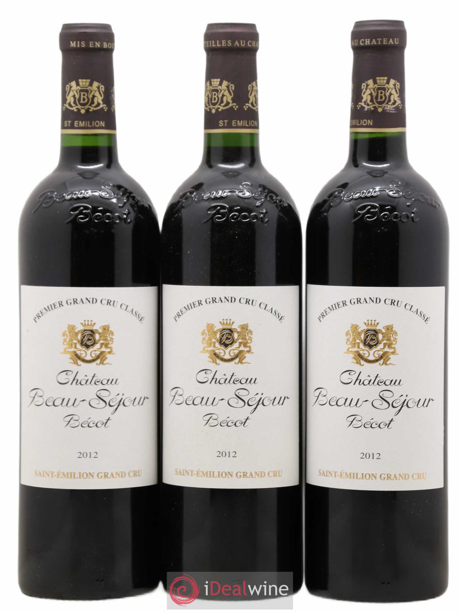 Château Beau-Séjour Bécot 1er Grand Cru Classé B 2012 - Lot de 6 bouteilles - 2