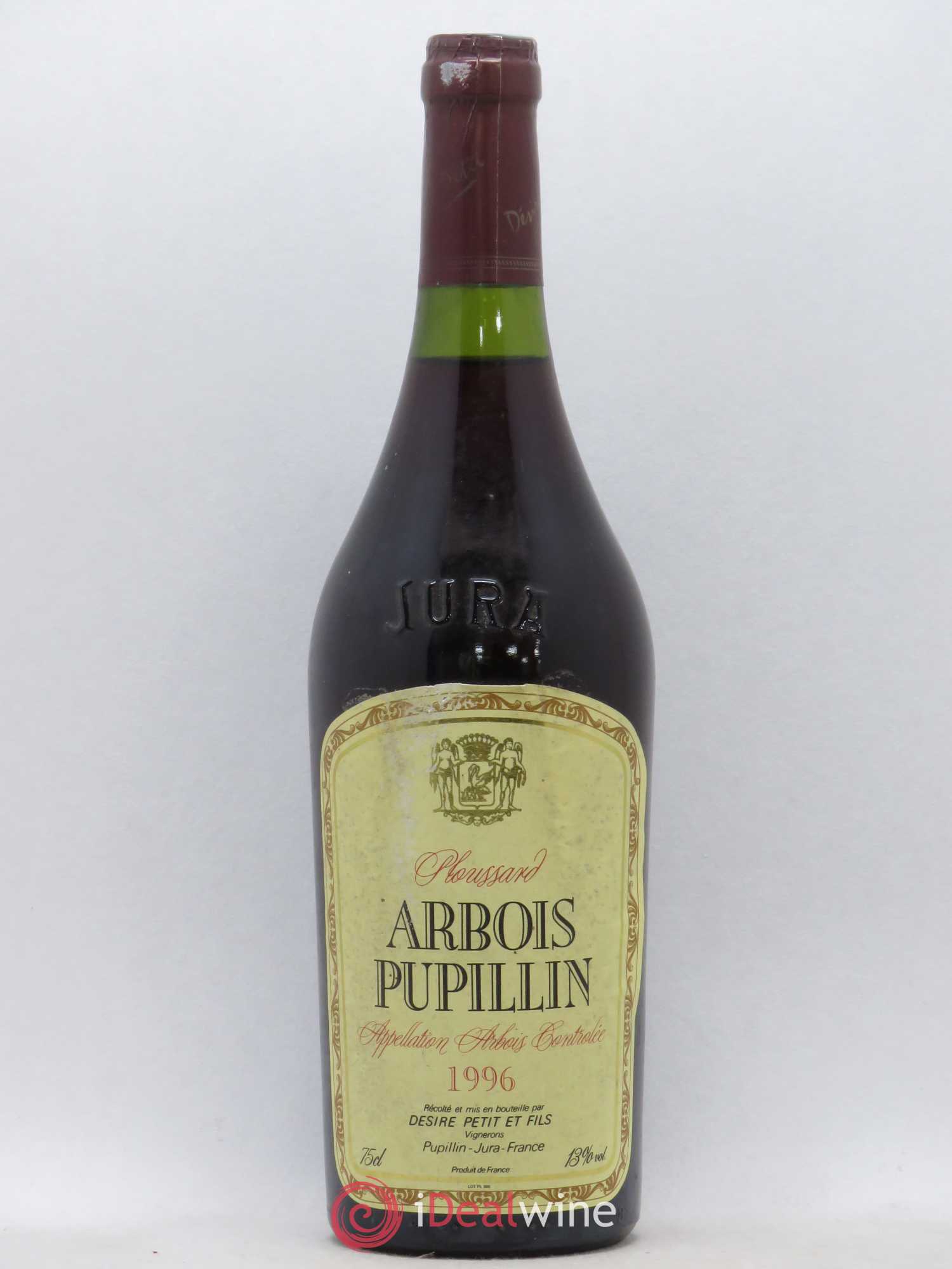 Arbois Pupillin Ploussard Desiré Petit et Fils 1996 - Posten von 1 Flasche - 0