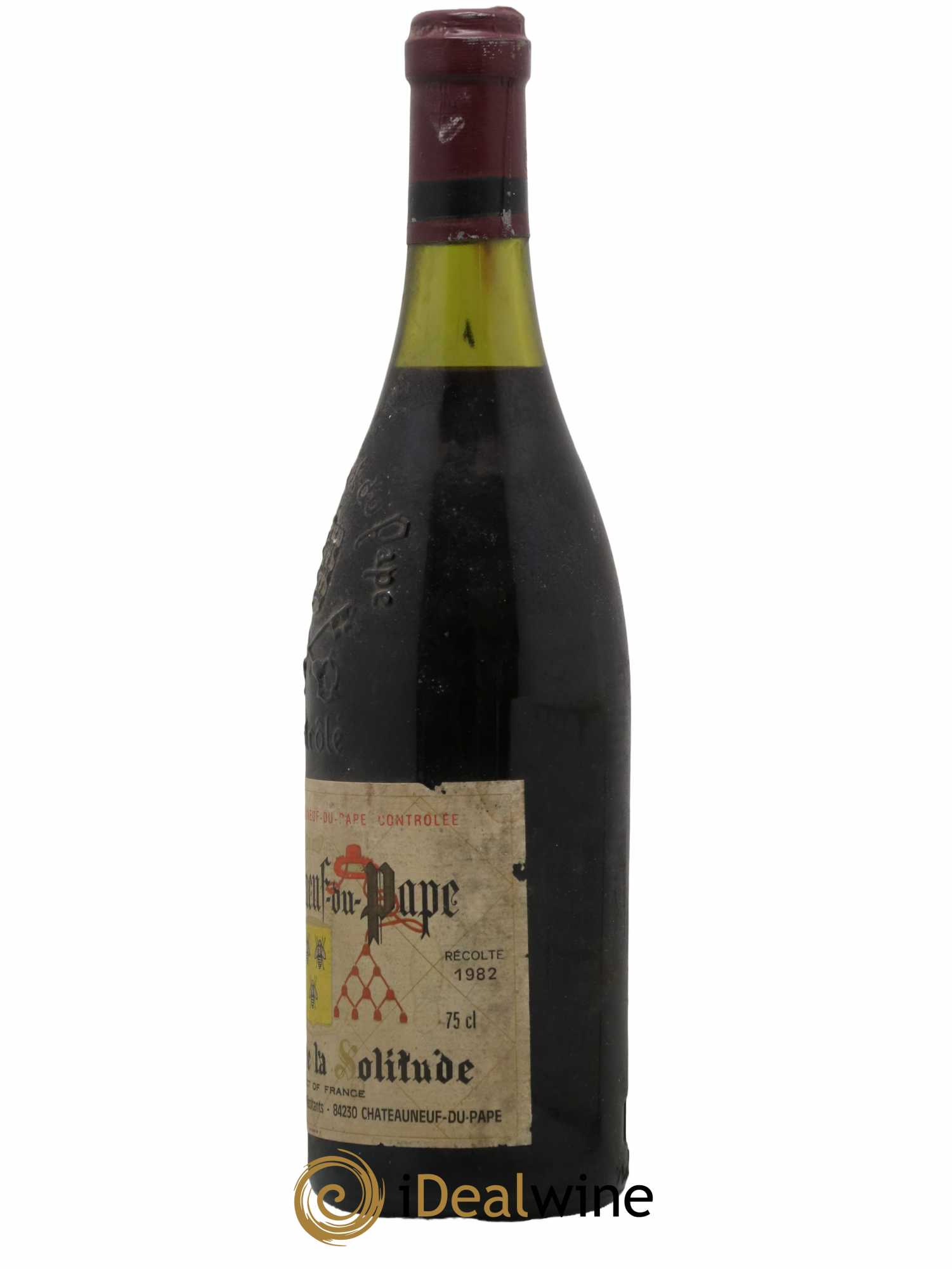 Châteauneuf-du-Pape Domaine De La Solitude 1982 - Lot de 1 bouteille - 1