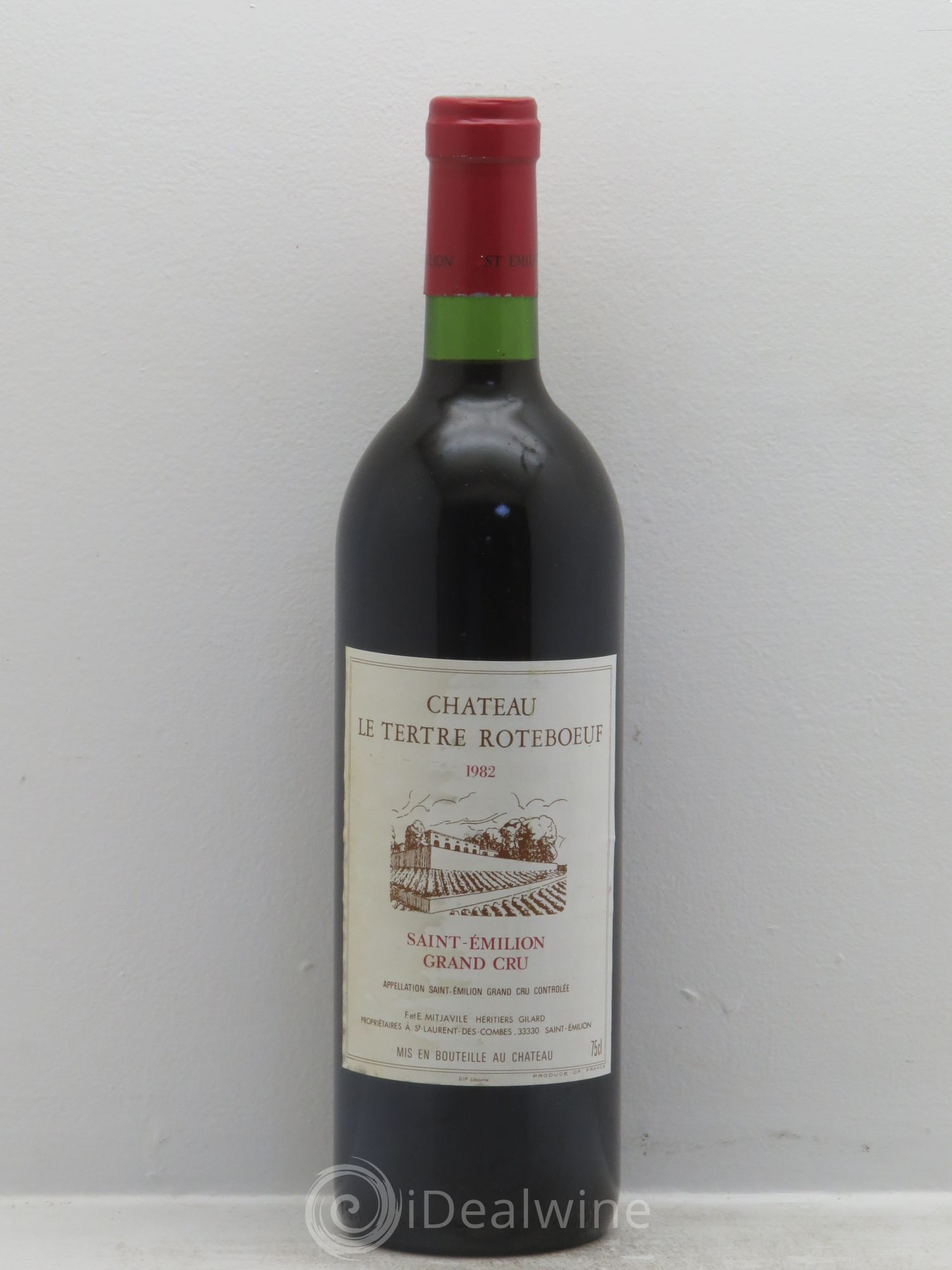 Château Tertre Roteboeuf 1982 - Posten von 1 Flasche - 0