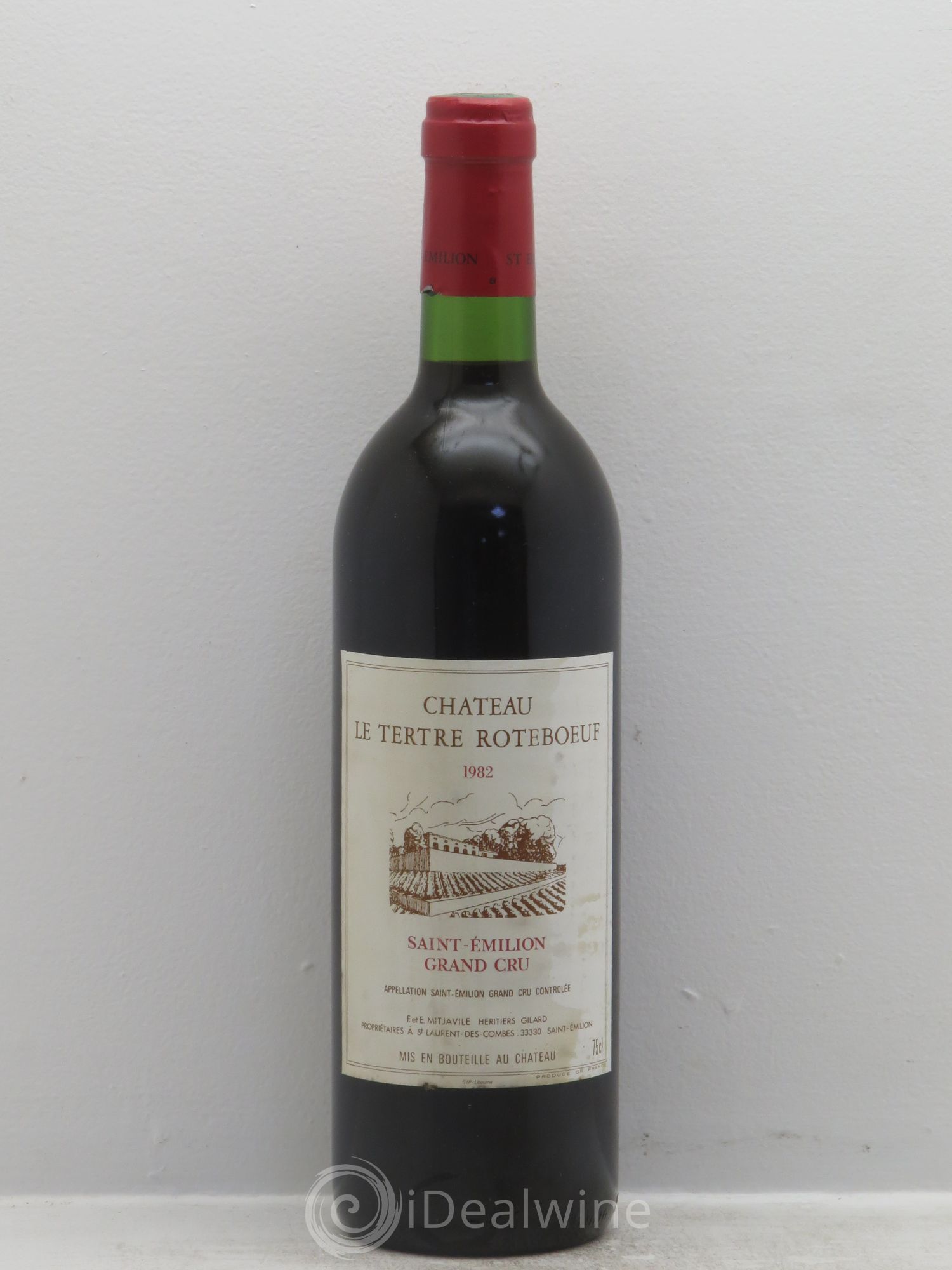 Château Tertre Roteboeuf 1982 - Posten von 1 Flasche - 0