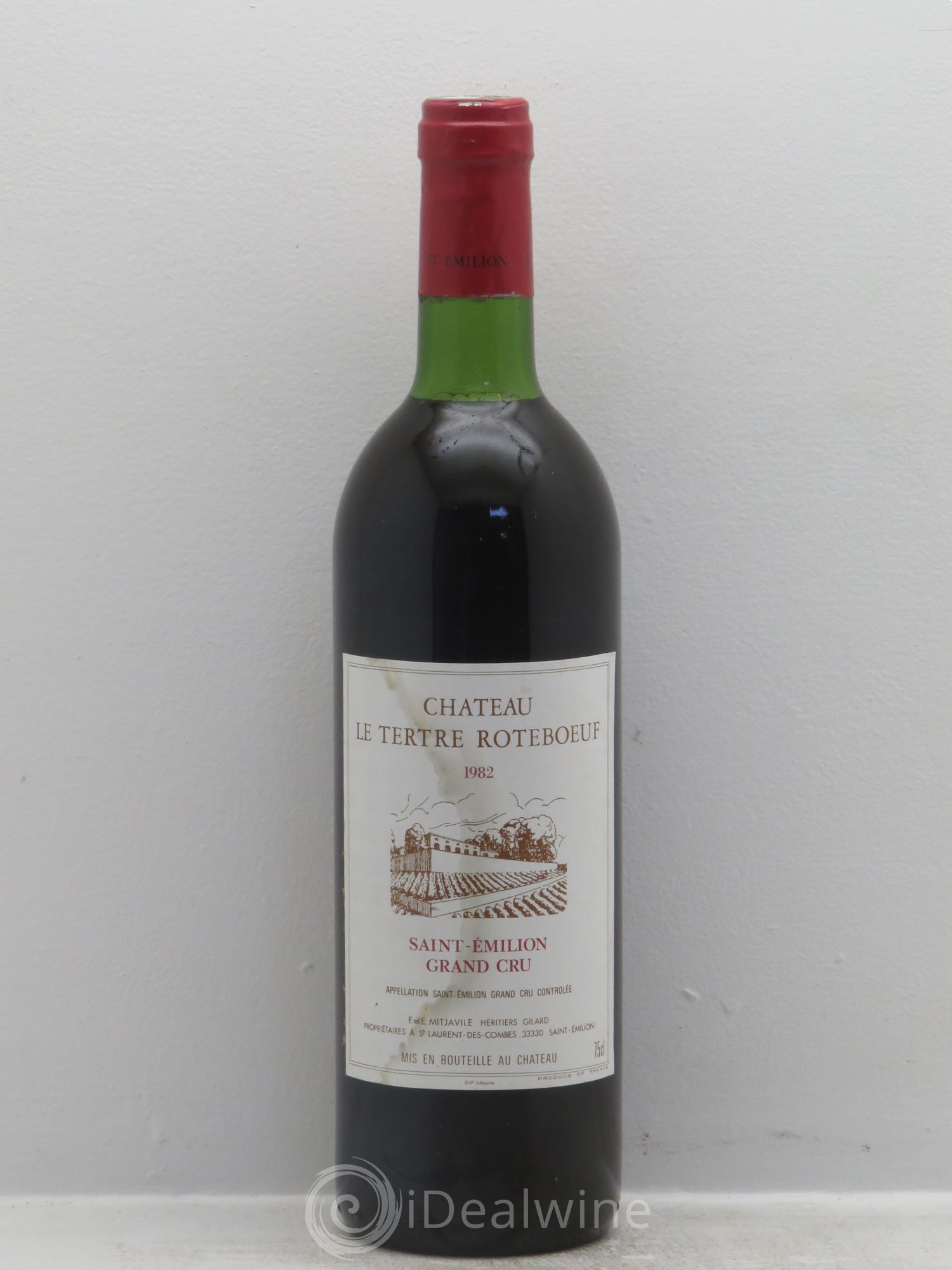 Château Tertre Roteboeuf 1982 - Posten von 1 Flasche - 0