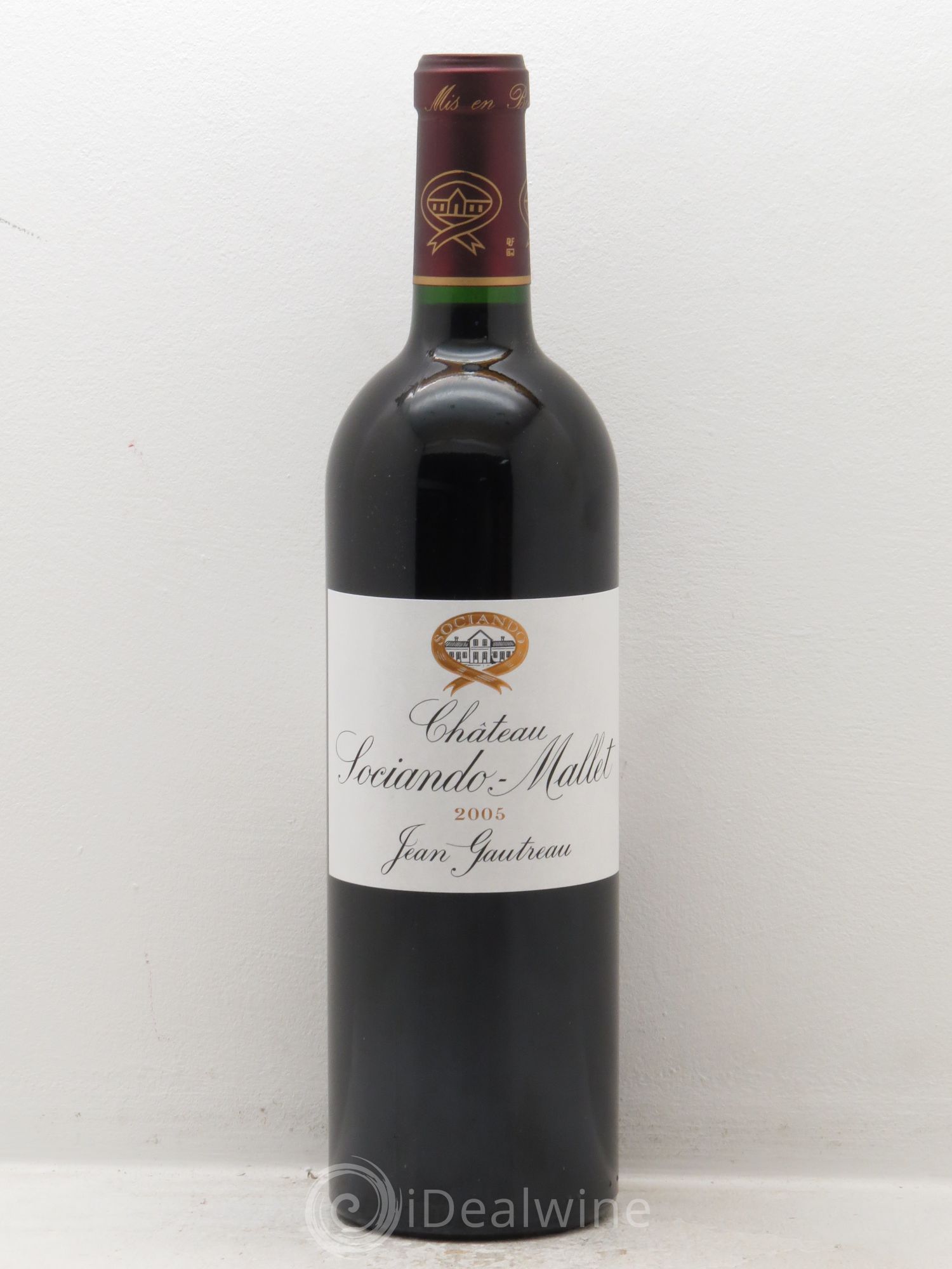 Château Sociando Mallet 2005 - Lot de 6 bouteilles - 0