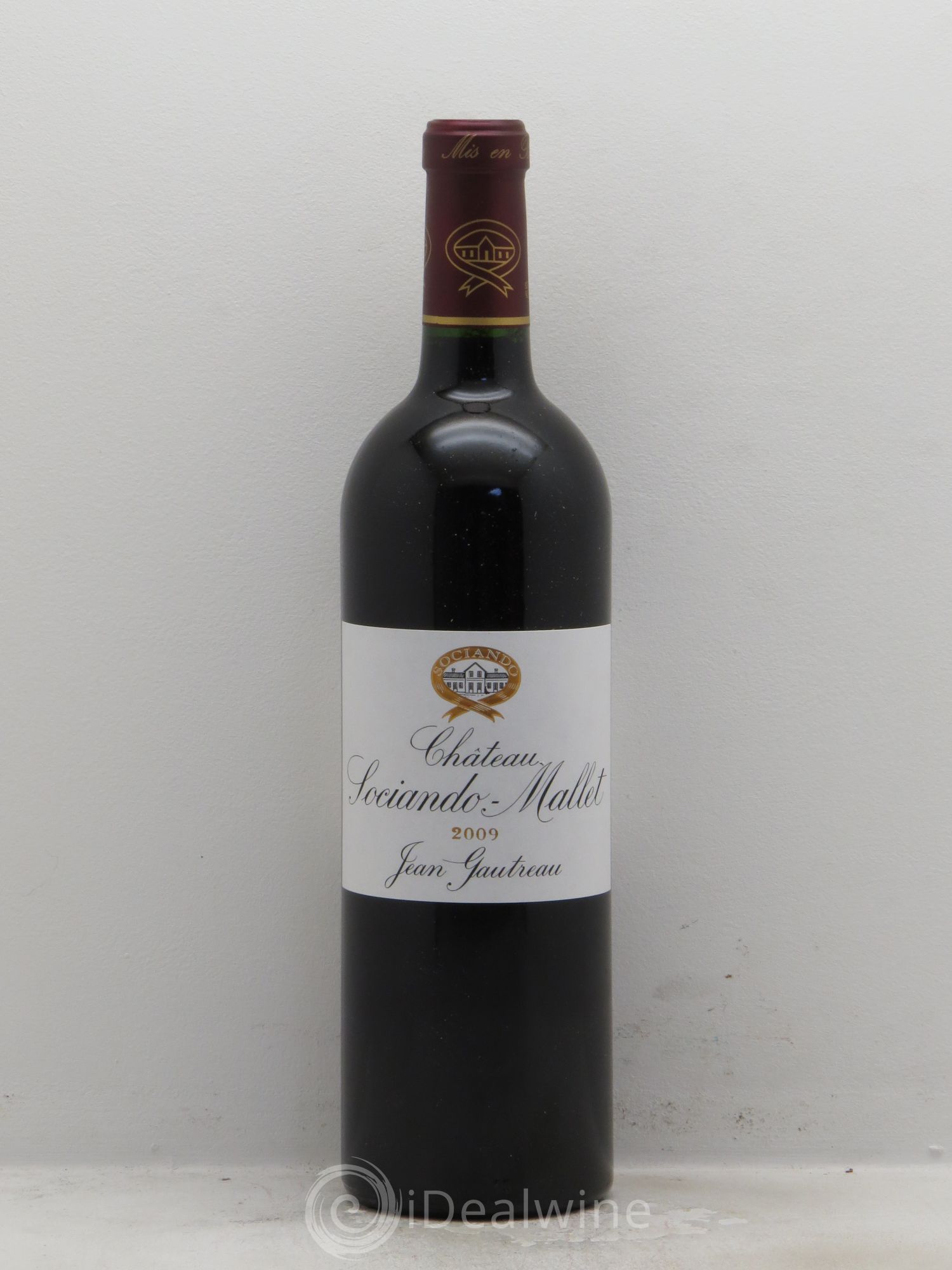 Château Sociando Mallet 2009 - Lot de 6 bouteilles - 0