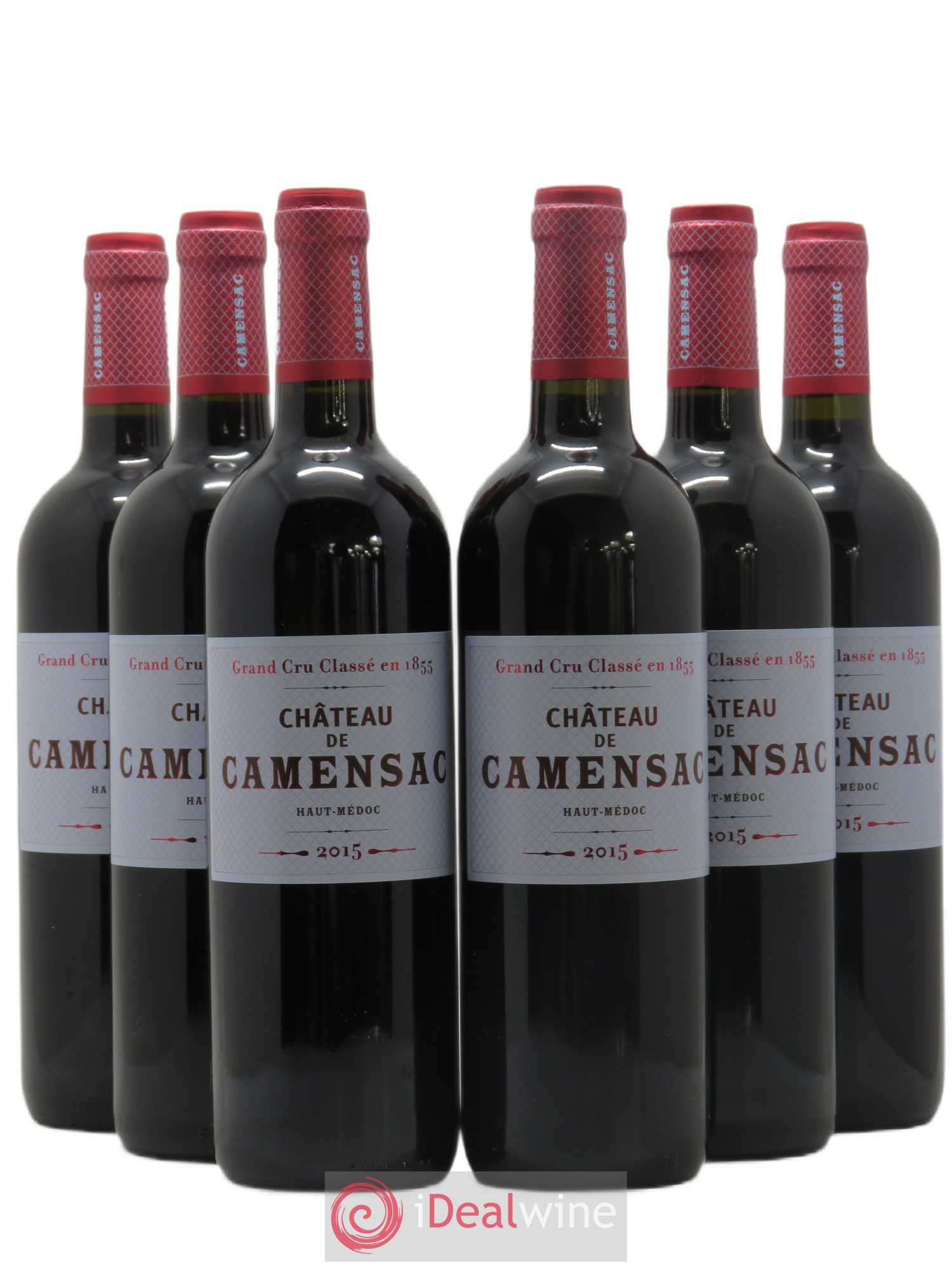 Château Camensac 5ème Grand Cru Classé 2015 - Lot de 6 bouteilles - 0