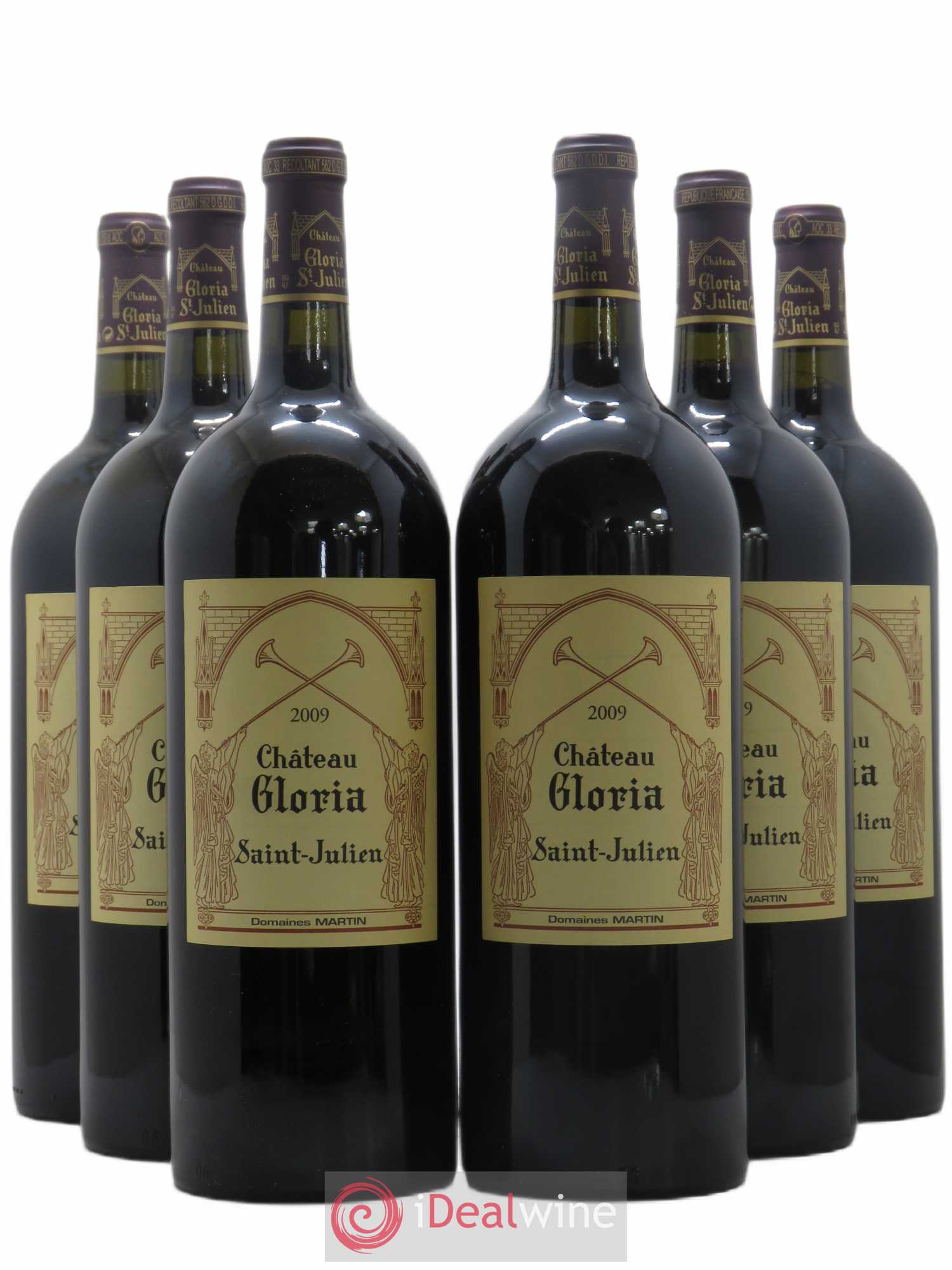 Château Gloria 2009 - Lot de 6 magnums - 0